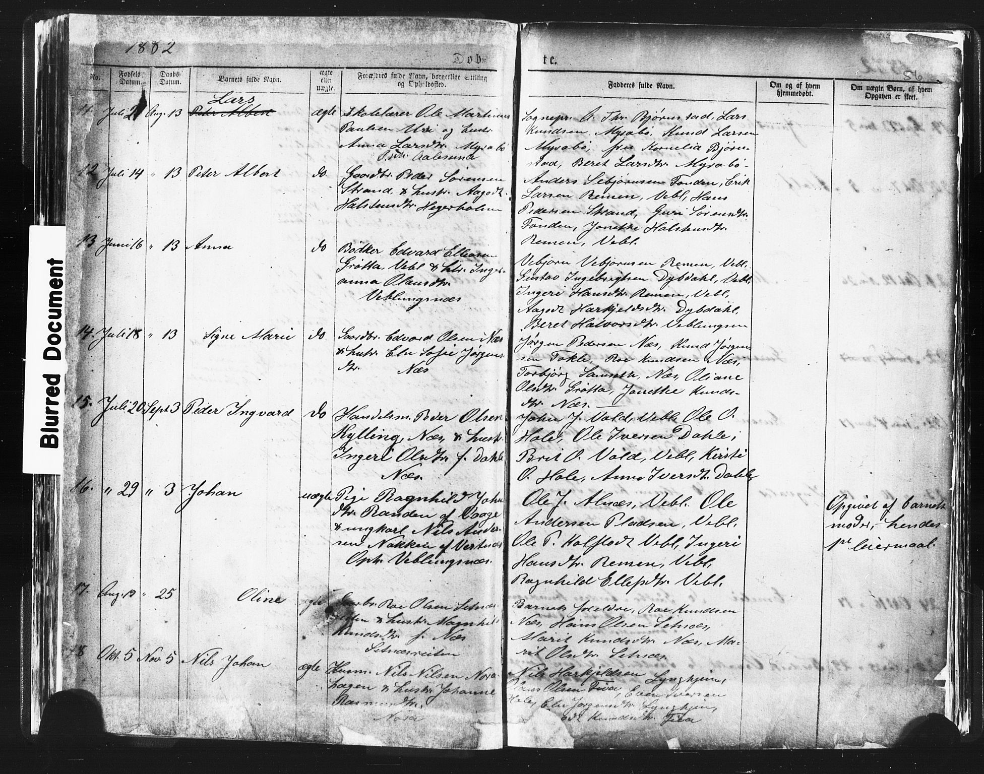 Ministerialprotokoller, klokkerbøker og fødselsregistre - Møre og Romsdal, AV/SAT-A-1454/544/L0580: Parish register (copy) no. 544C02, 1867-1909, p. 56