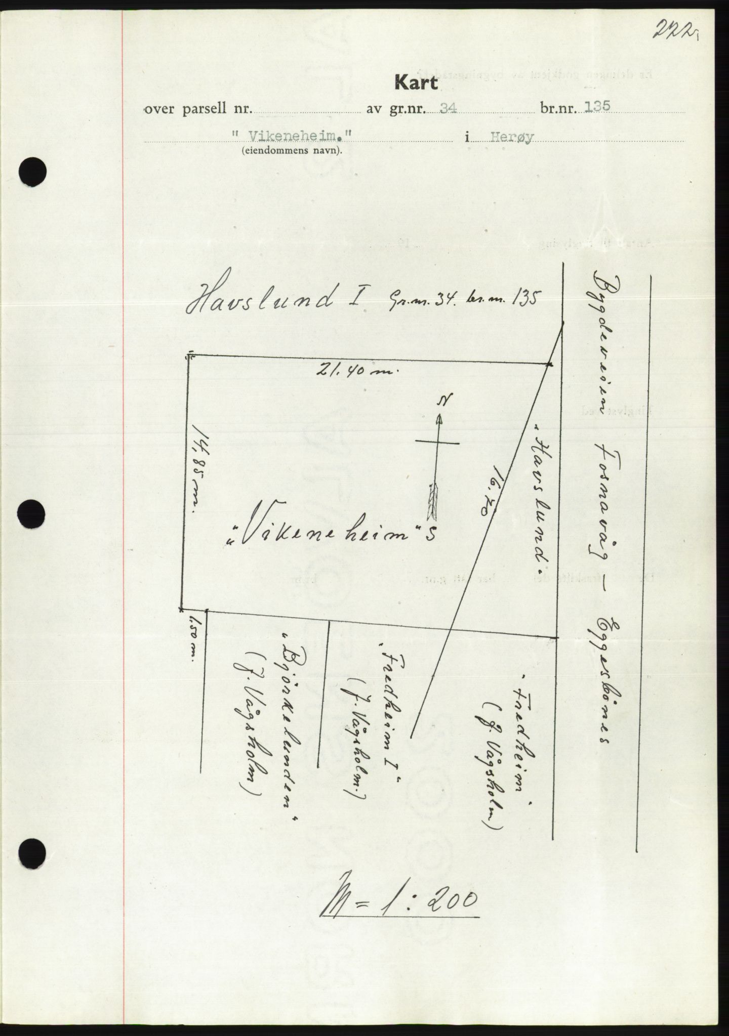 Søre Sunnmøre sorenskriveri, AV/SAT-A-4122/1/2/2C/L0070: Mortgage book no. 64, 1940-1941, Diary no: : 766/1940