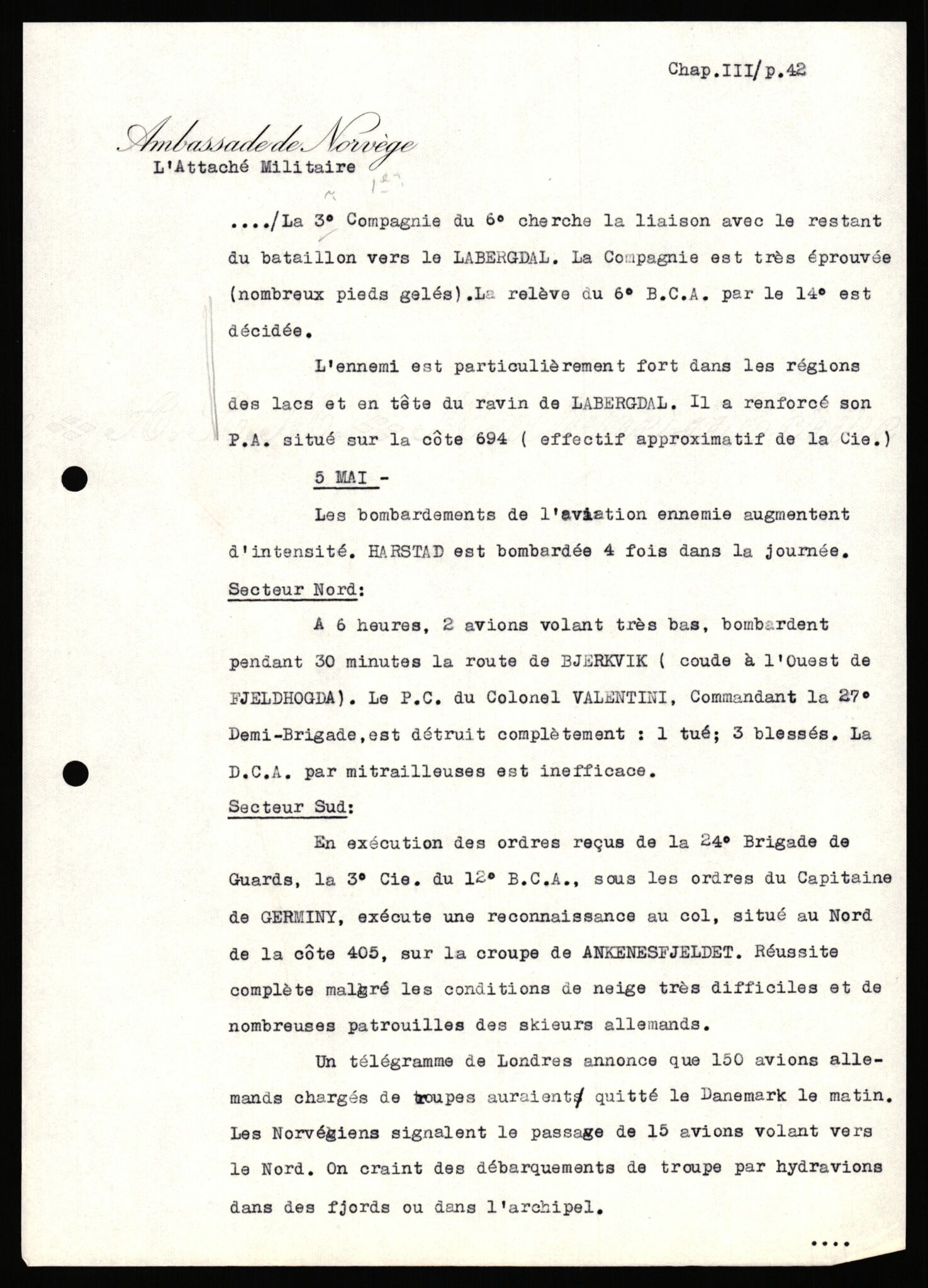 Forsvaret, Forsvarets krigshistoriske avdeling, AV/RA-RAFA-2017/Y/Yd/L0172: II-C-11-940-970  -  Storbritannia.  Frankrike.  Polen.  Jugoslavia., 1940-1945, p. 605