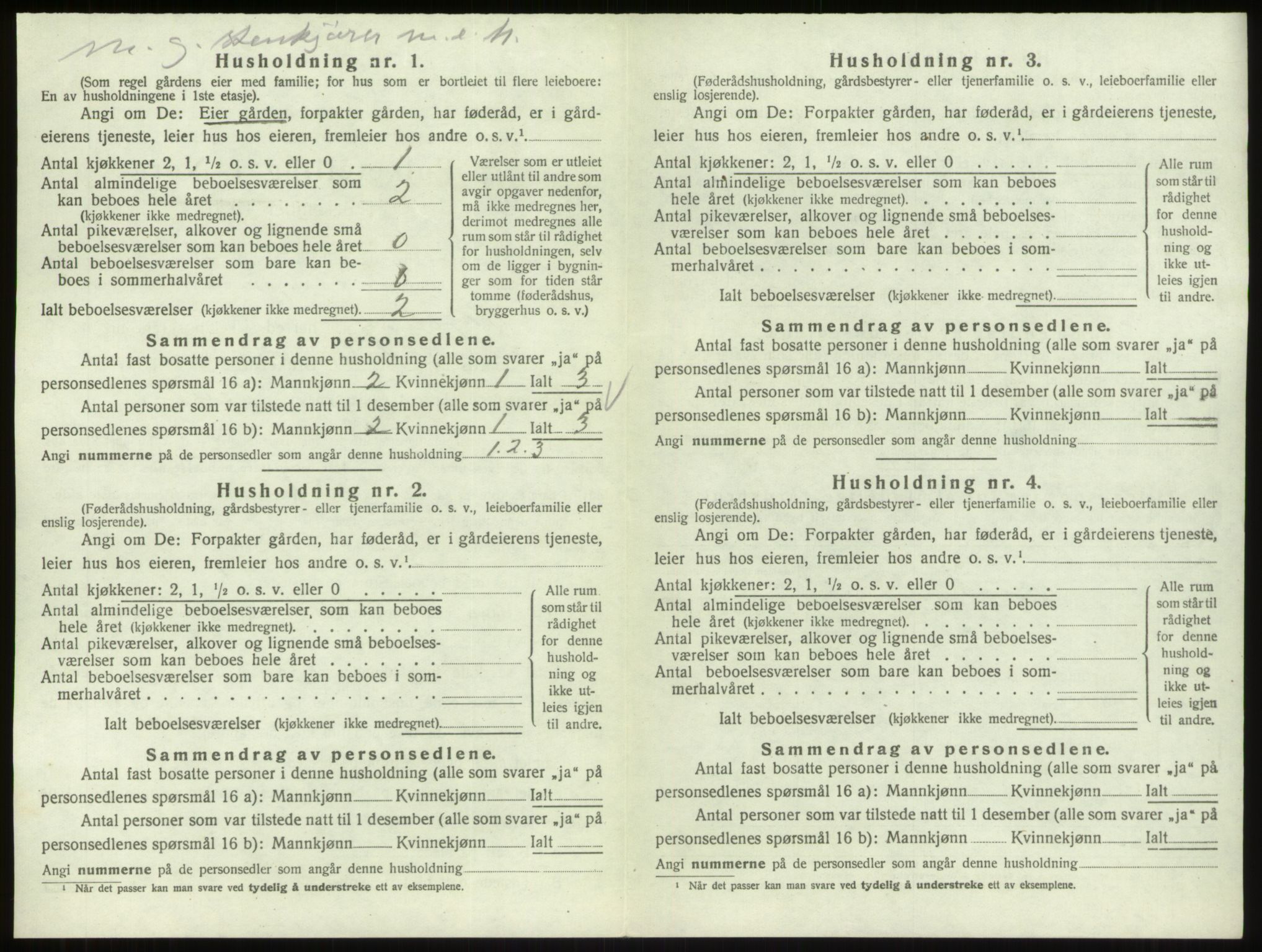 SAO, 1920 census for Skjeberg, 1920, p. 1559