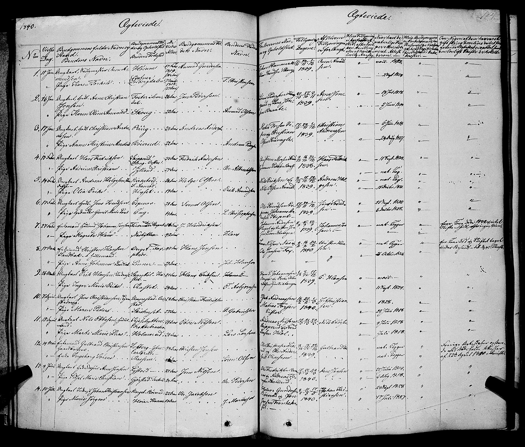 Skiptvet prestekontor Kirkebøker, AV/SAO-A-20009/F/Fa/L0006: Parish register (official) no. 6, 1839-1860, p. 184