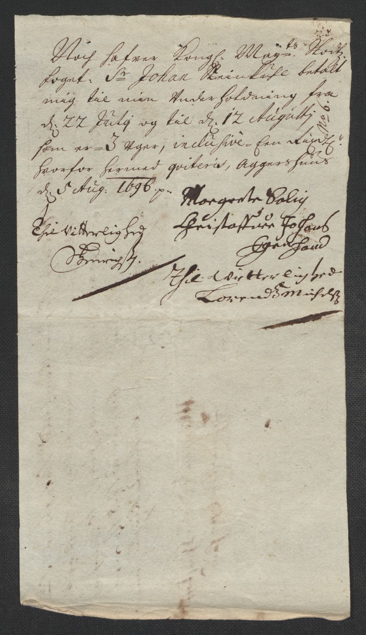 Rentekammeret inntil 1814, Reviderte regnskaper, Fogderegnskap, RA/EA-4092/R10/L0440: Fogderegnskap Aker og Follo, 1696-1697, p. 239