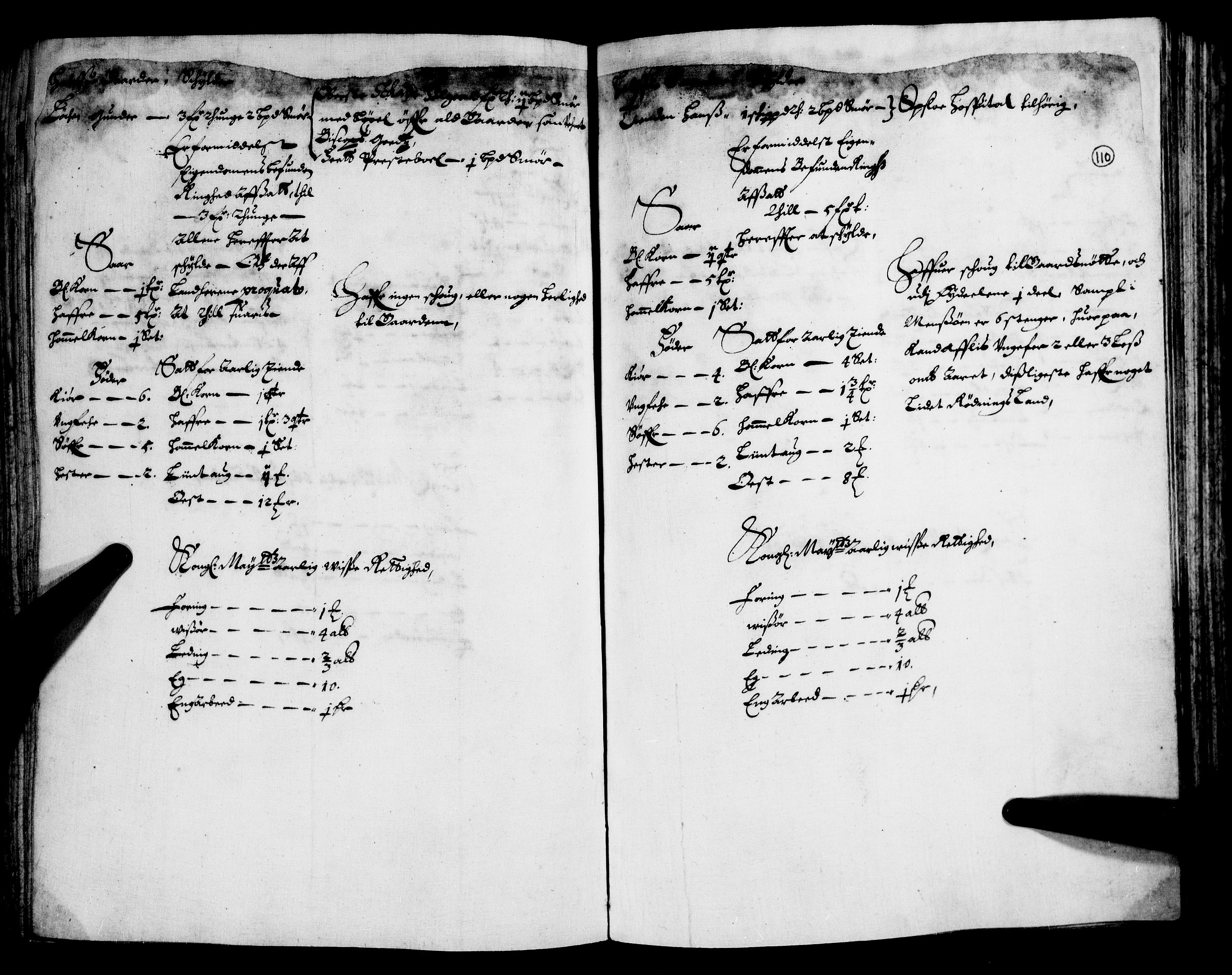 Rentekammeret inntil 1814, Realistisk ordnet avdeling, AV/RA-EA-4070/N/Nb/Nba/L0007: Nedre Romerike fogderi, 1. del, 1666, p. 109b-110a