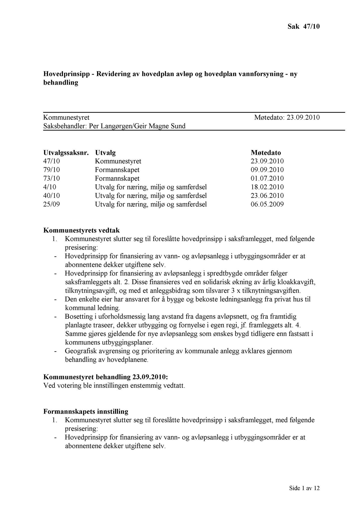 Klæbu Kommune, TRKO/KK/01-KS/L003: Kommunestyret - Møtedokumenter, 2010, p. 1220