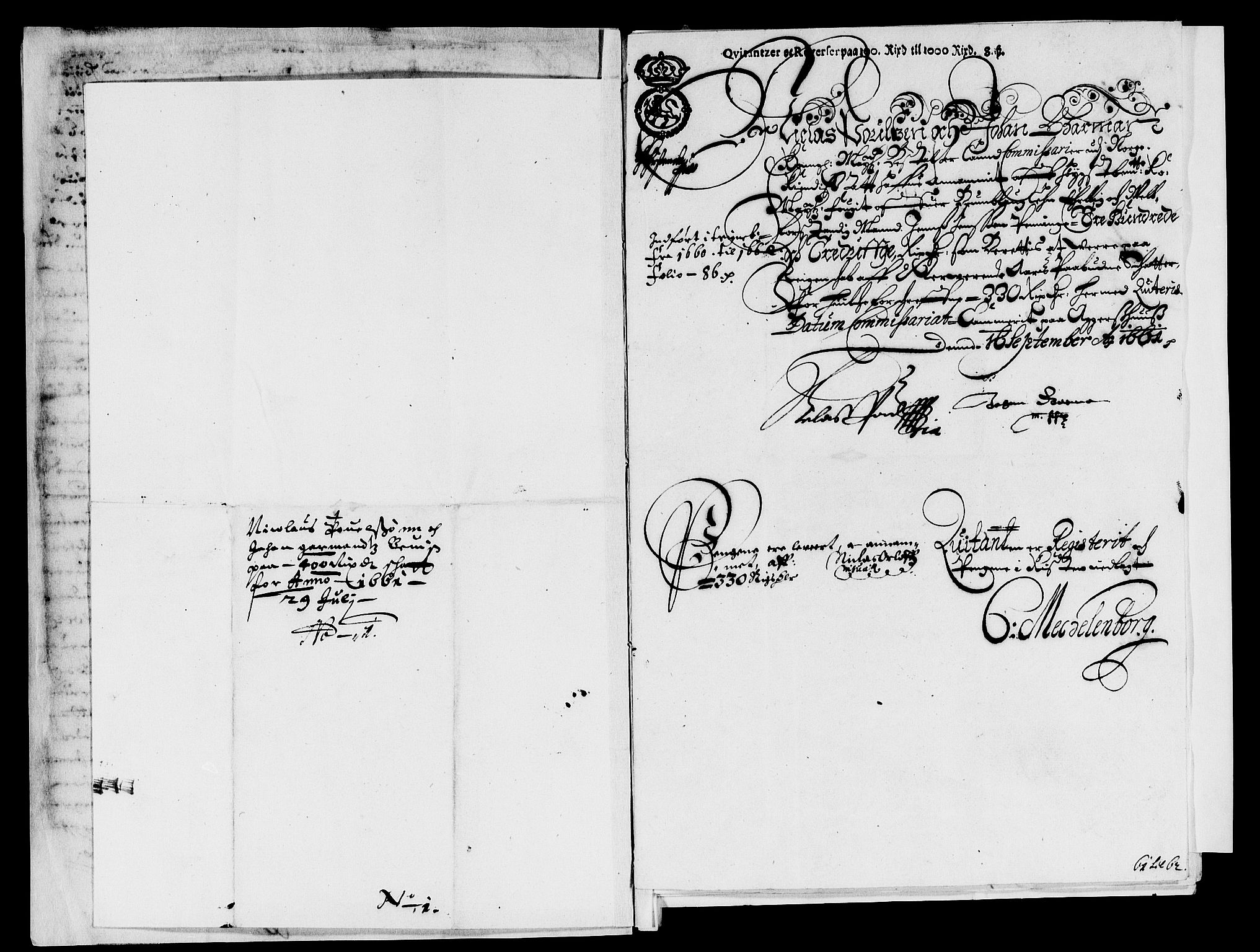 Rentekammeret inntil 1814, Reviderte regnskaper, Lensregnskaper, AV/RA-EA-5023/R/Rb/Rbl/L0013: Brunla len, 1660-1662