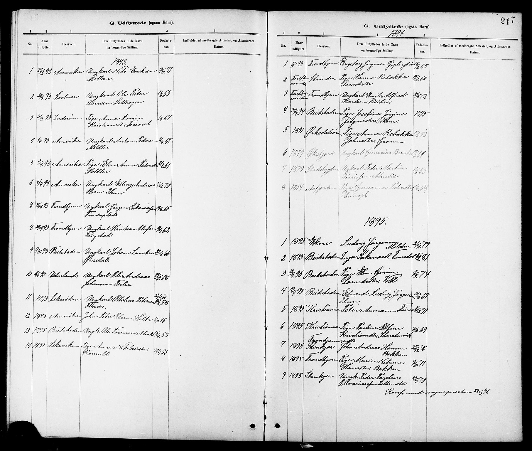 Ministerialprotokoller, klokkerbøker og fødselsregistre - Nord-Trøndelag, SAT/A-1458/744/L0423: Parish register (copy) no. 744C02, 1886-1905, p. 217
