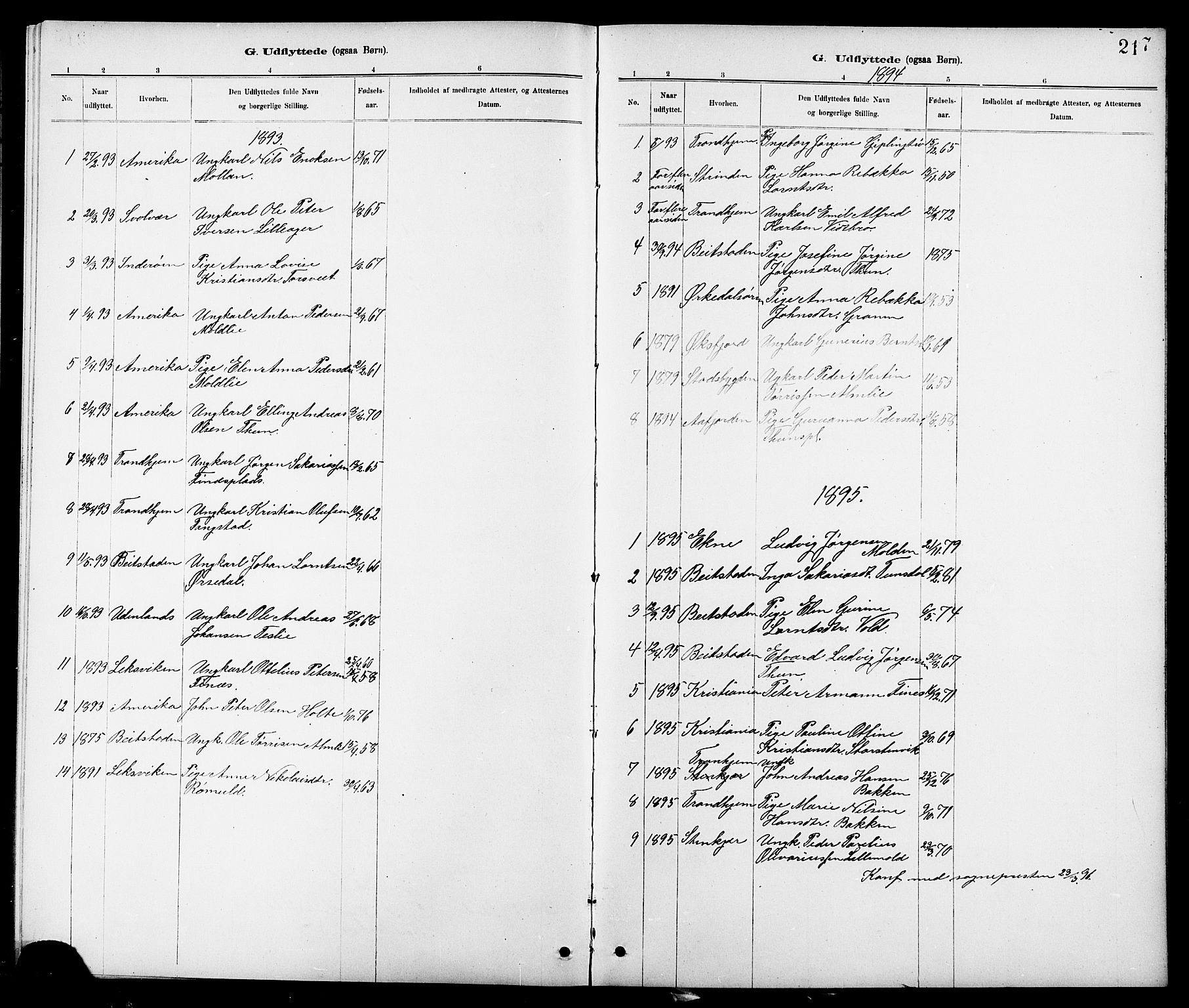 Ministerialprotokoller, klokkerbøker og fødselsregistre - Nord-Trøndelag, AV/SAT-A-1458/744/L0423: Parish register (copy) no. 744C02, 1886-1905, p. 217