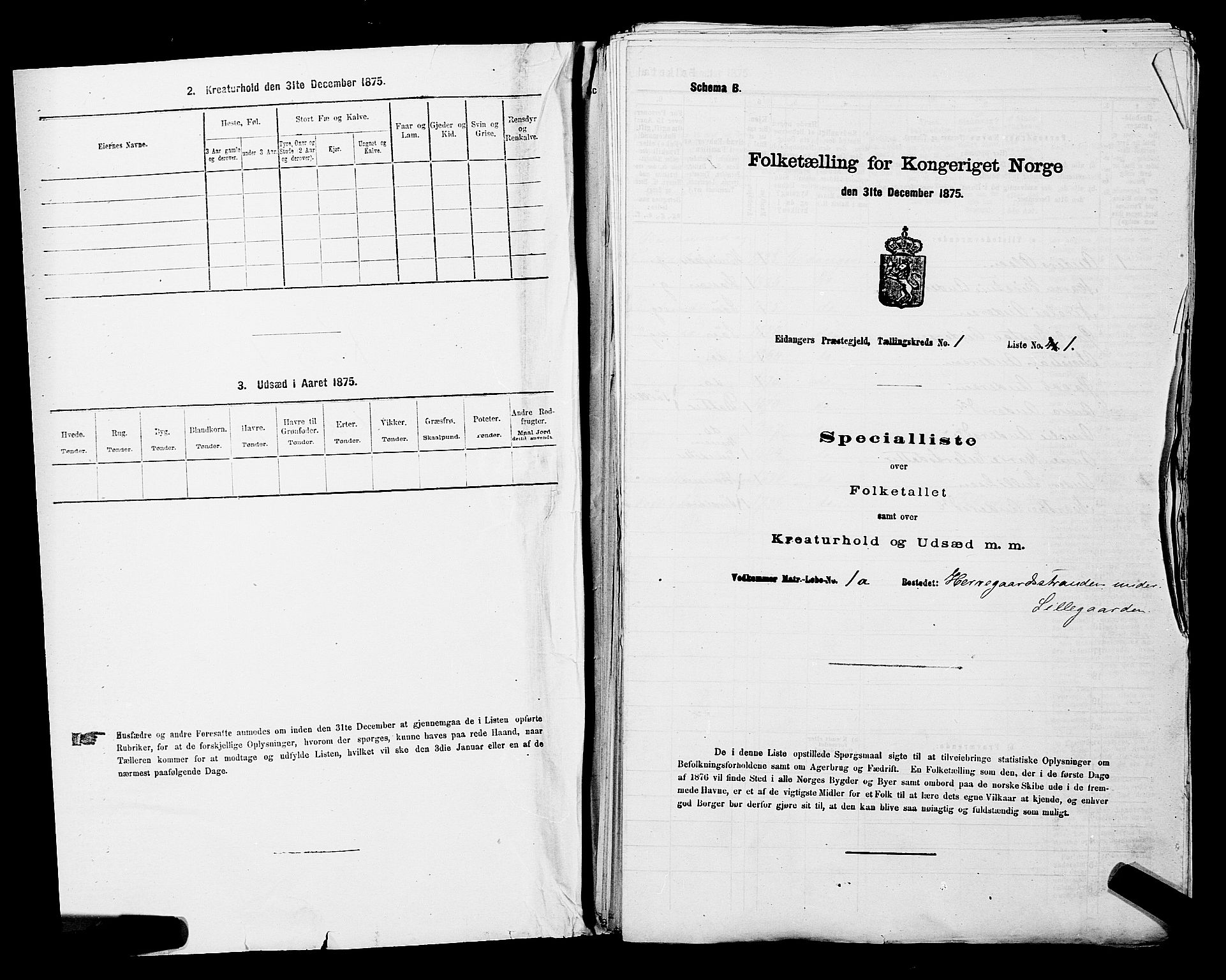 SAKO, 1875 census for 0813P Eidanger, 1875, p. 54