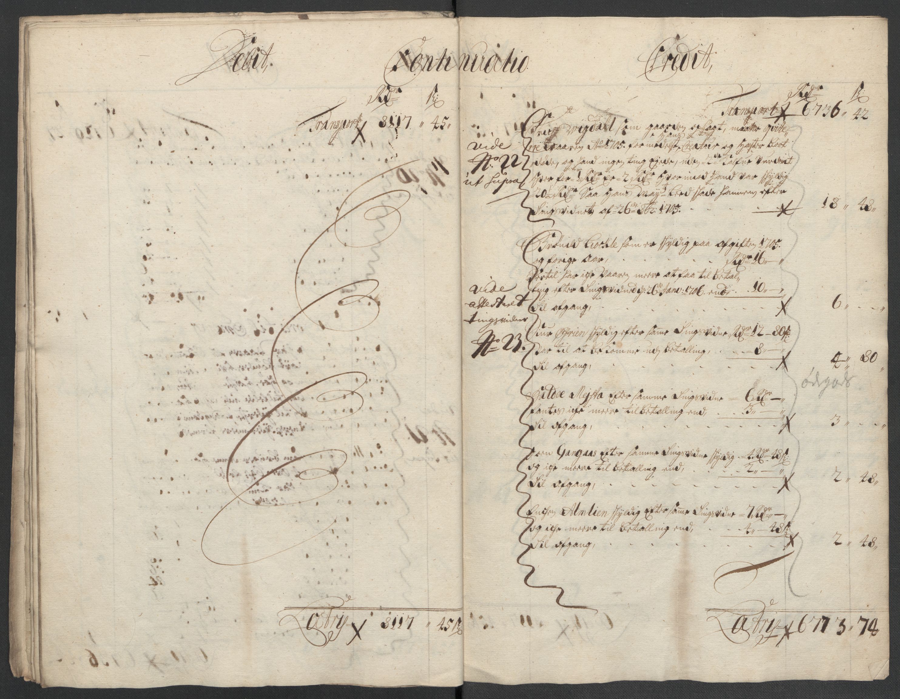Rentekammeret inntil 1814, Reviderte regnskaper, Fogderegnskap, RA/EA-4092/R61/L4109: Fogderegnskap Strinda og Selbu, 1704-1706, p. 288