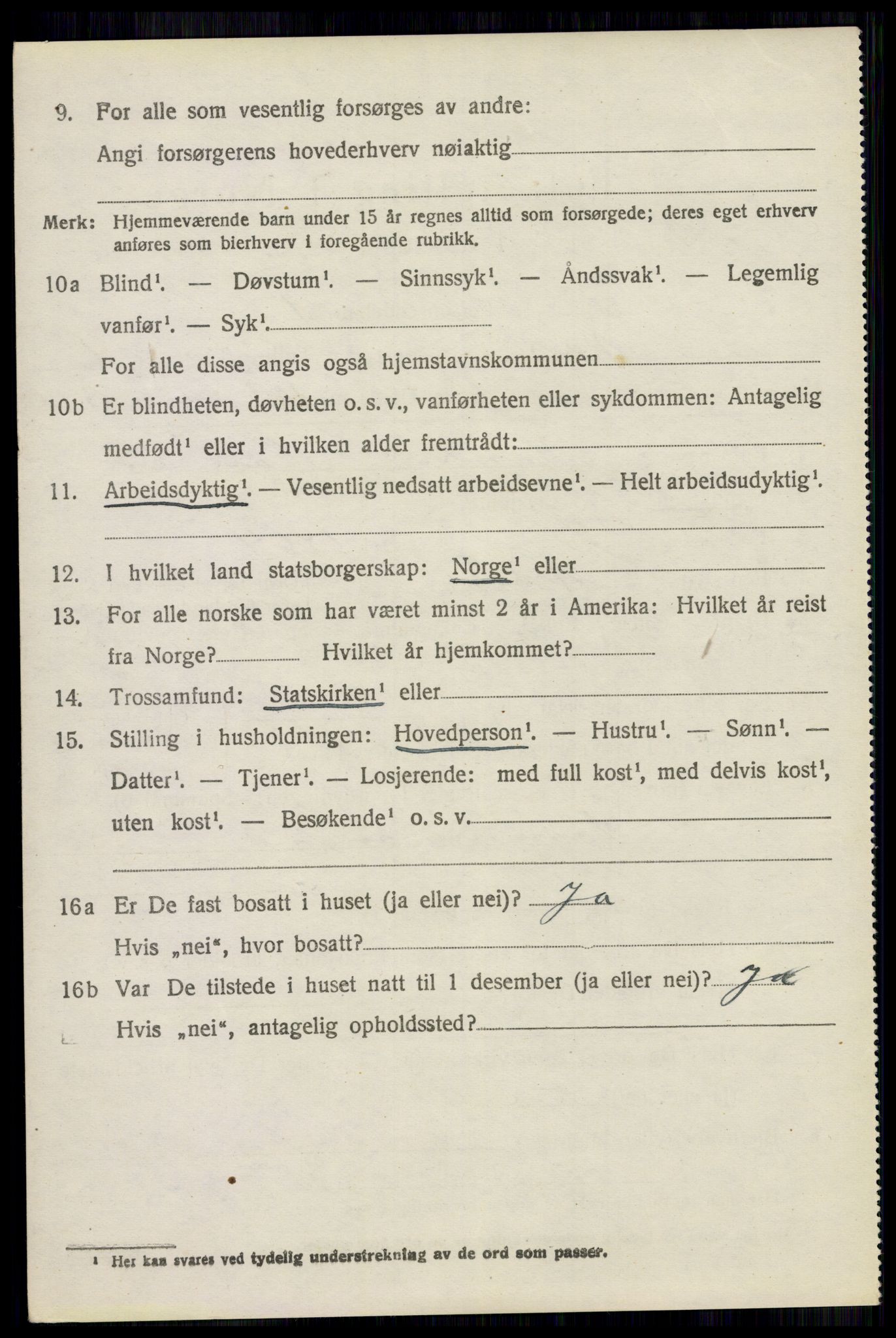 SAO, 1920 census for Ås, 1920, p. 6913