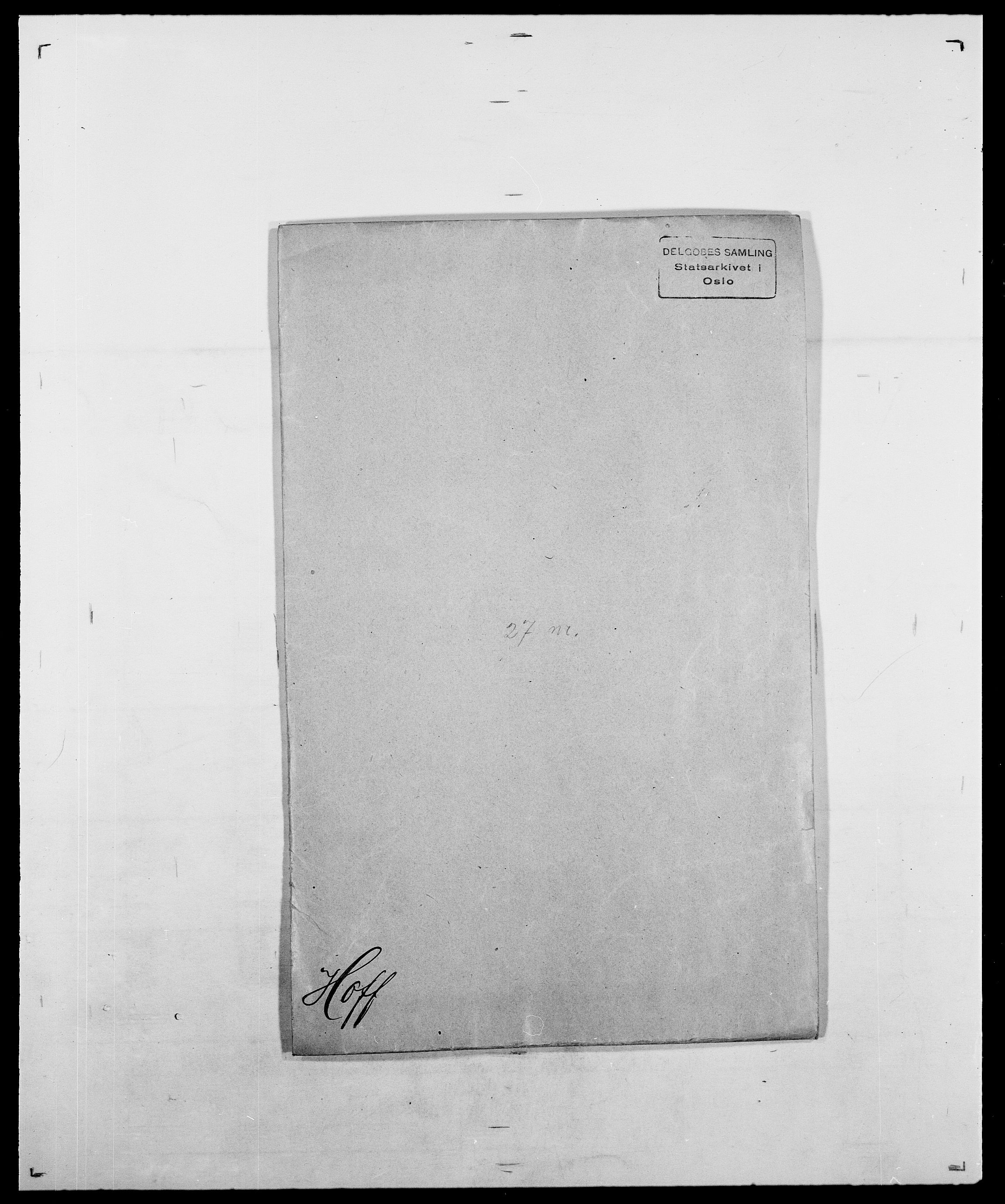 Delgobe, Charles Antoine - samling, AV/SAO-PAO-0038/D/Da/L0018: Hoch - Howert, p. 30