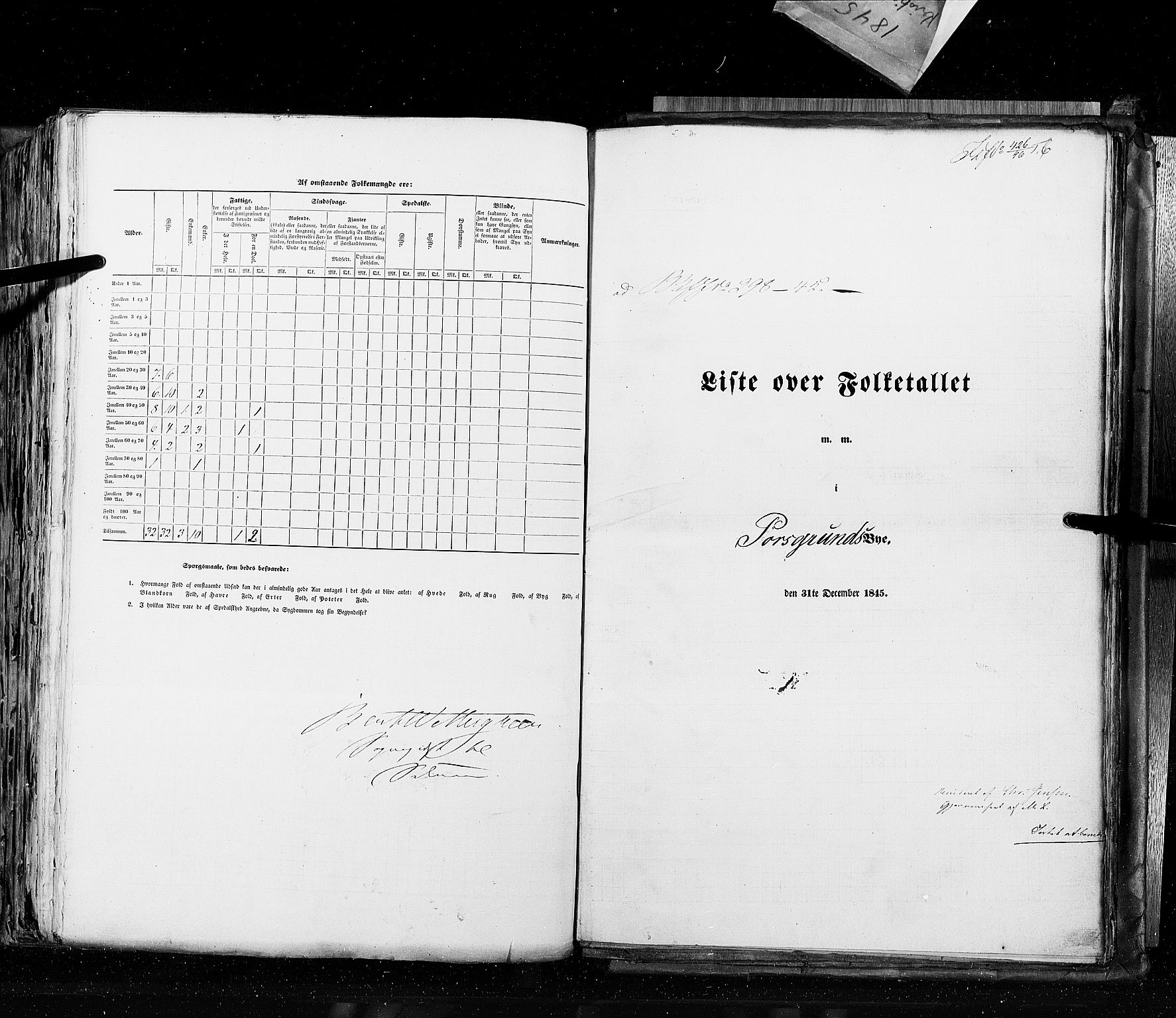 RA, Census 1845, vol. 10: Cities, 1845, p. 352