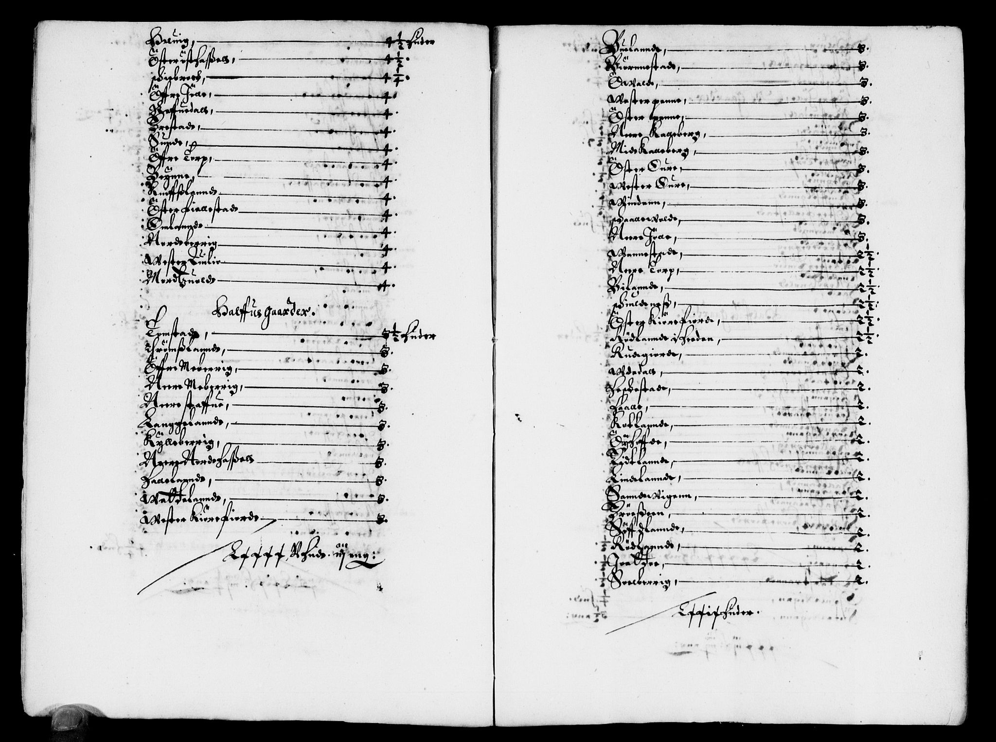 Rentekammeret inntil 1814, Reviderte regnskaper, Lensregnskaper, AV/RA-EA-5023/R/Rb/Rbr/L0020: Lista len, 1653-1656