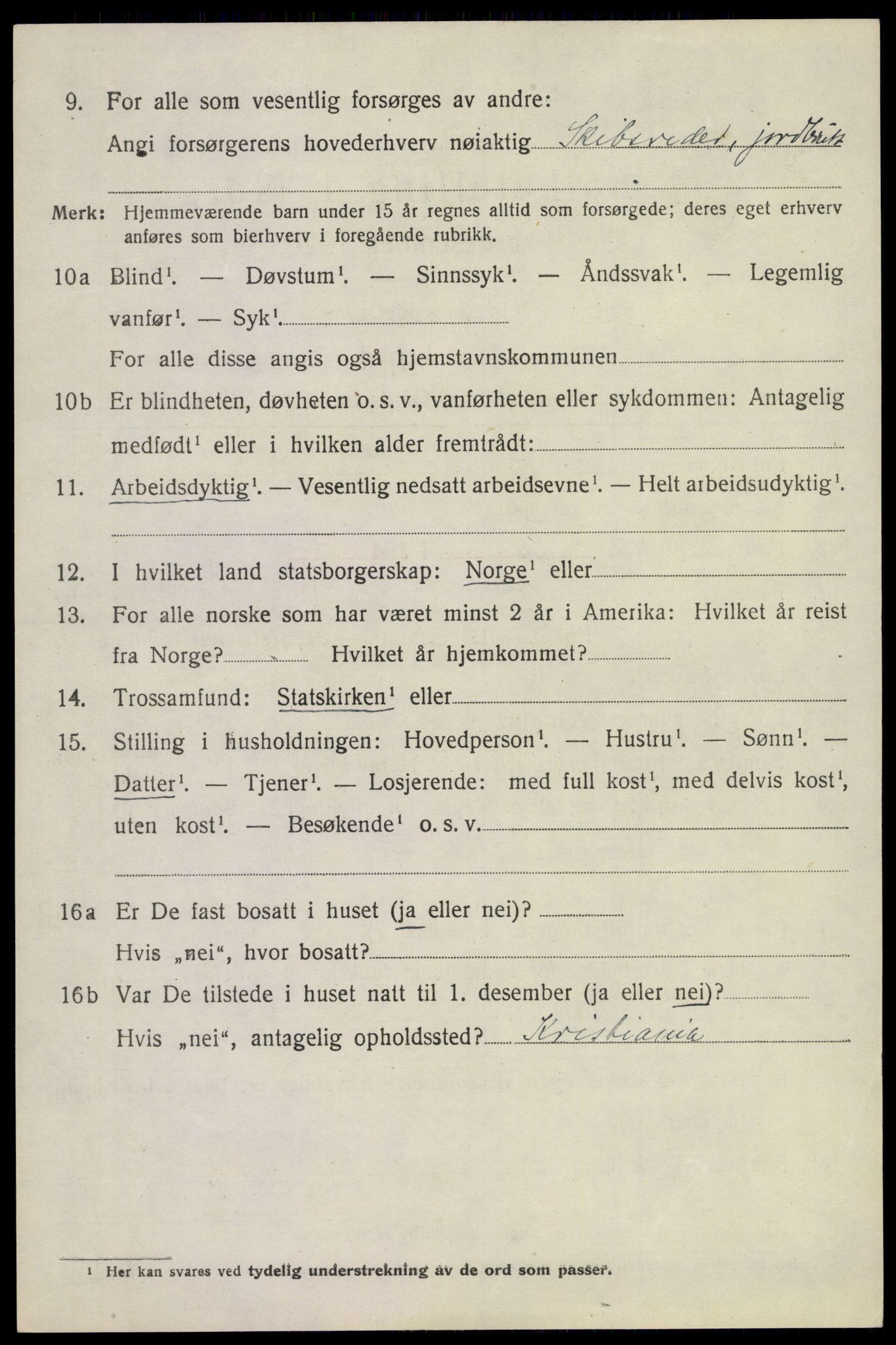 SAKO, 1920 census for Nøtterøy, 1920, p. 2852
