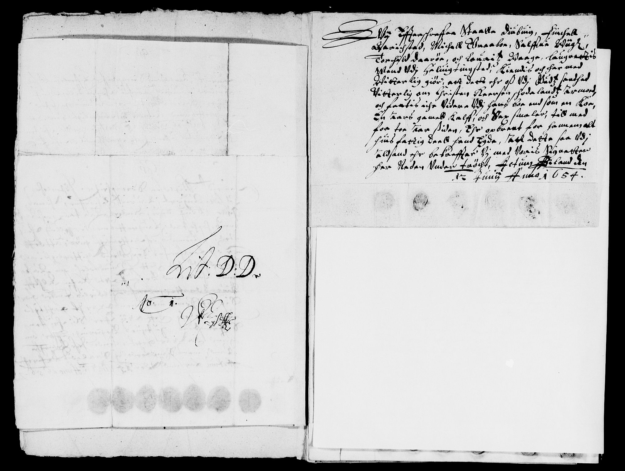 Rentekammeret inntil 1814, Reviderte regnskaper, Lensregnskaper, AV/RA-EA-5023/R/Rb/Rbr/L0020: Lista len, 1653-1656