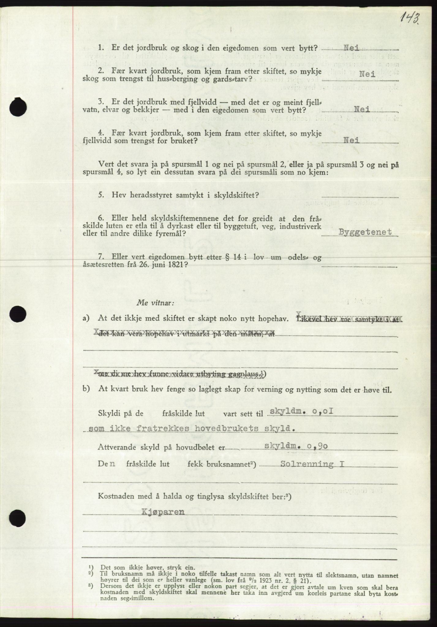 Søre Sunnmøre sorenskriveri, AV/SAT-A-4122/1/2/2C/L0067: Mortgage book no. 61, 1938-1939, Diary no: : 106/1939