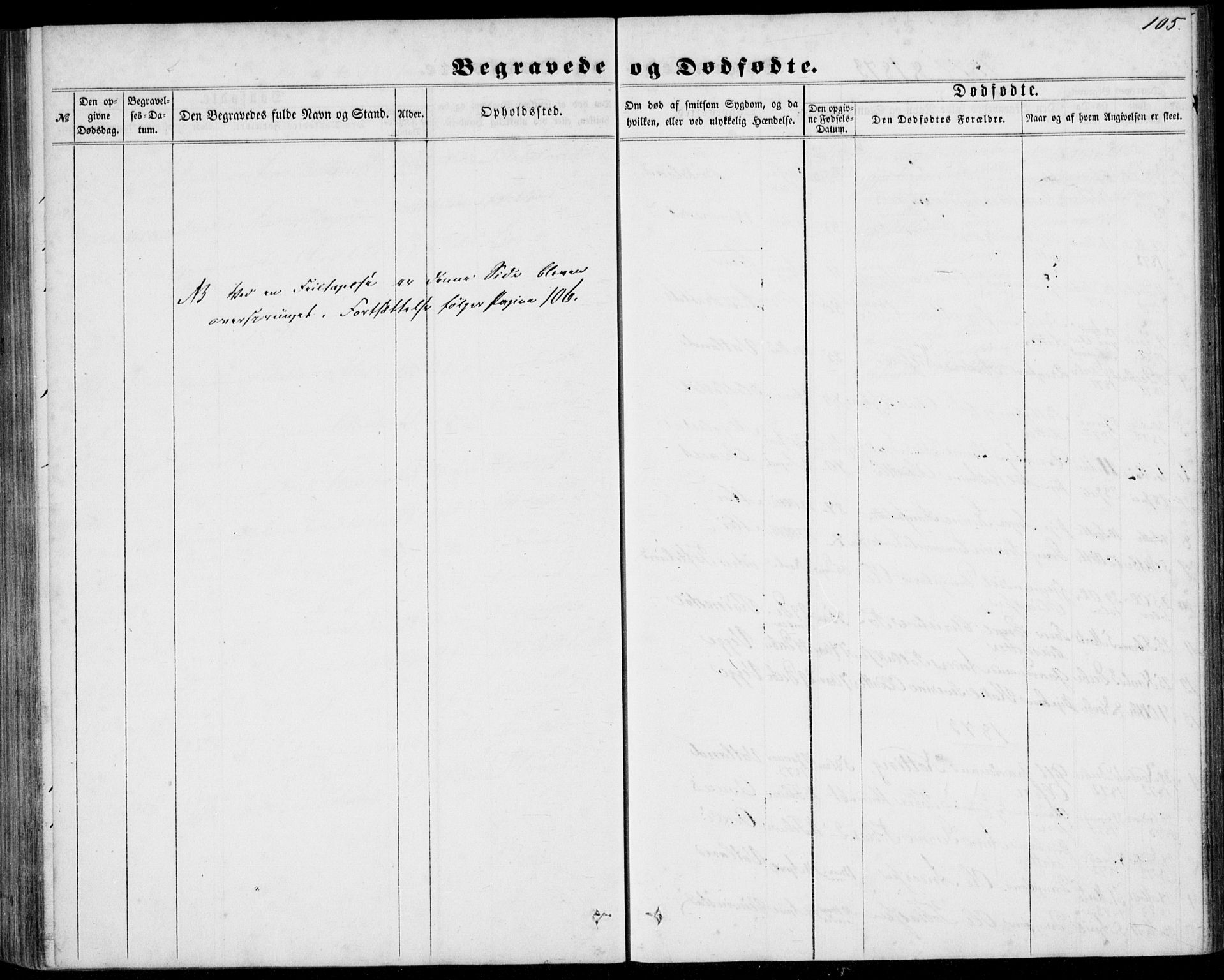 Lyngdal sokneprestkontor, AV/SAK-1111-0029/F/Fa/Fab/L0002: Parish register (official) no. A 2, 1861-1878, p. 105