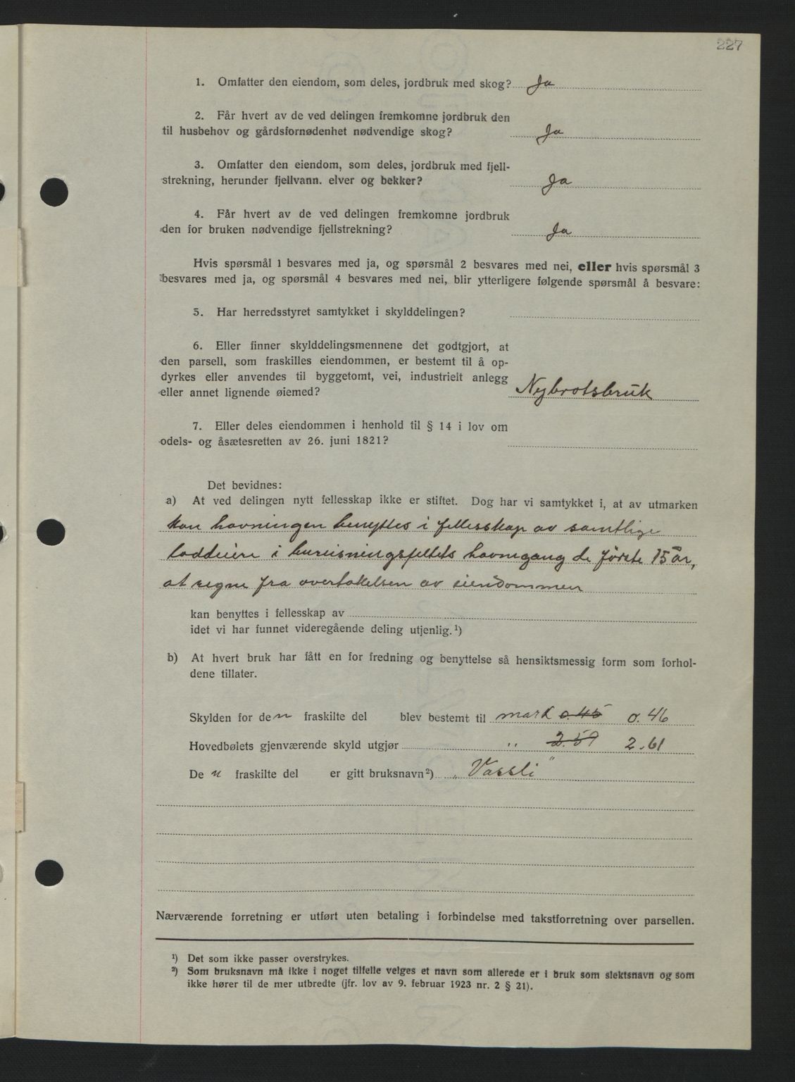 Nordmøre sorenskriveri, AV/SAT-A-4132/1/2/2Ca: Mortgage book no. A81, 1937-1937, Diary no: : 718/1937