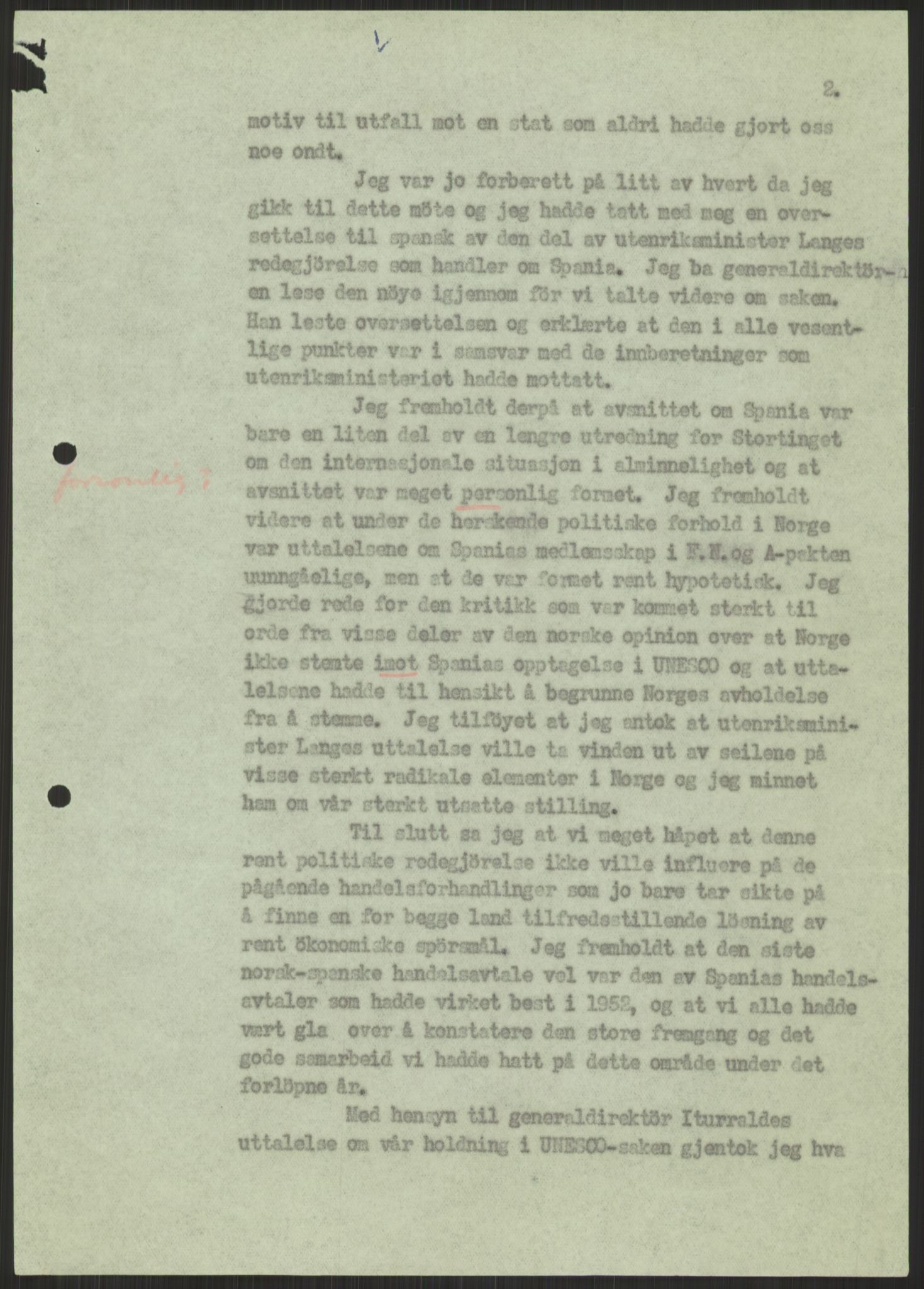 Utenriksdepartementet, RA/S-2259, 1951-1959, p. 601