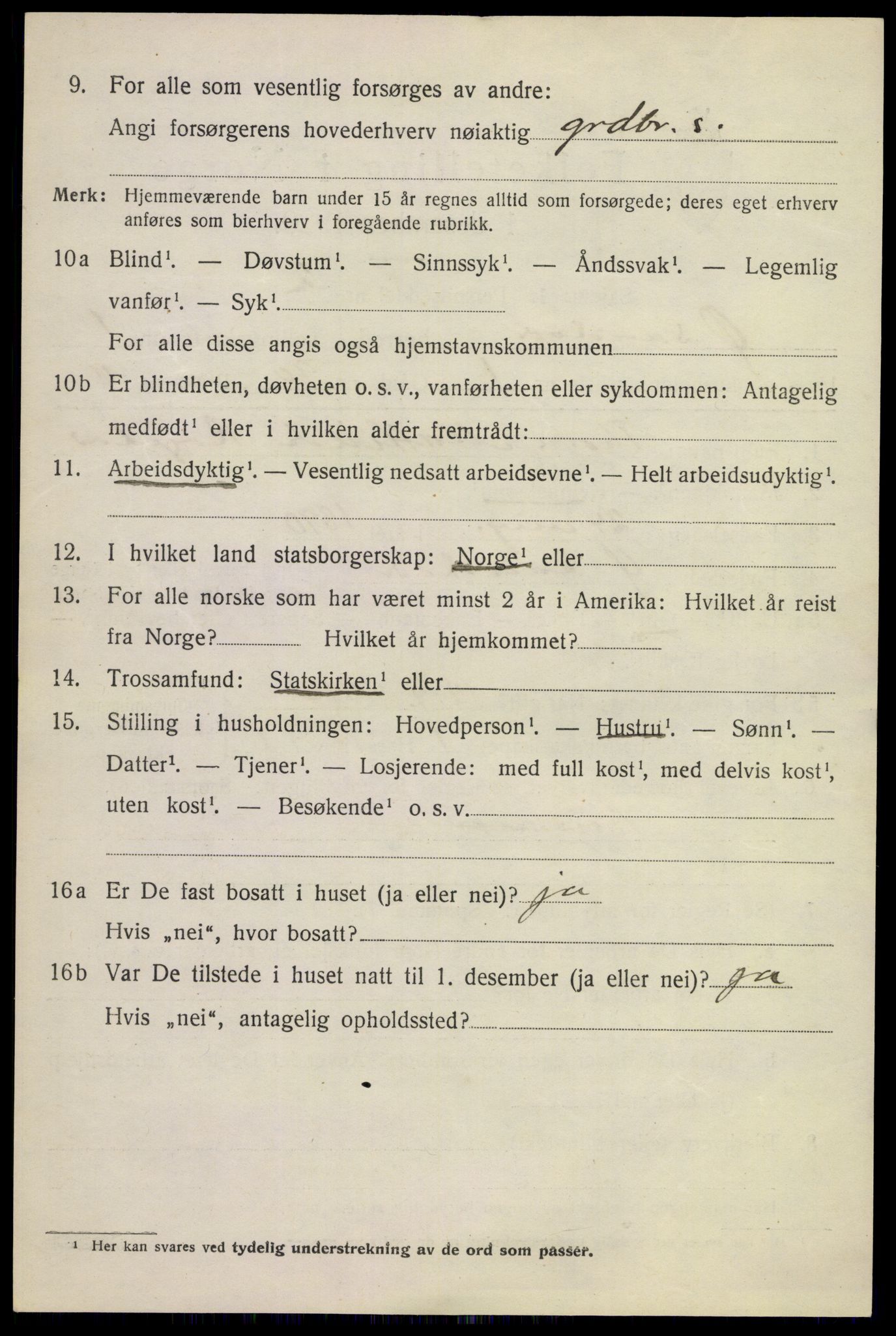 SAKO, 1920 census for Øvre Sandsvær, 1920, p. 915