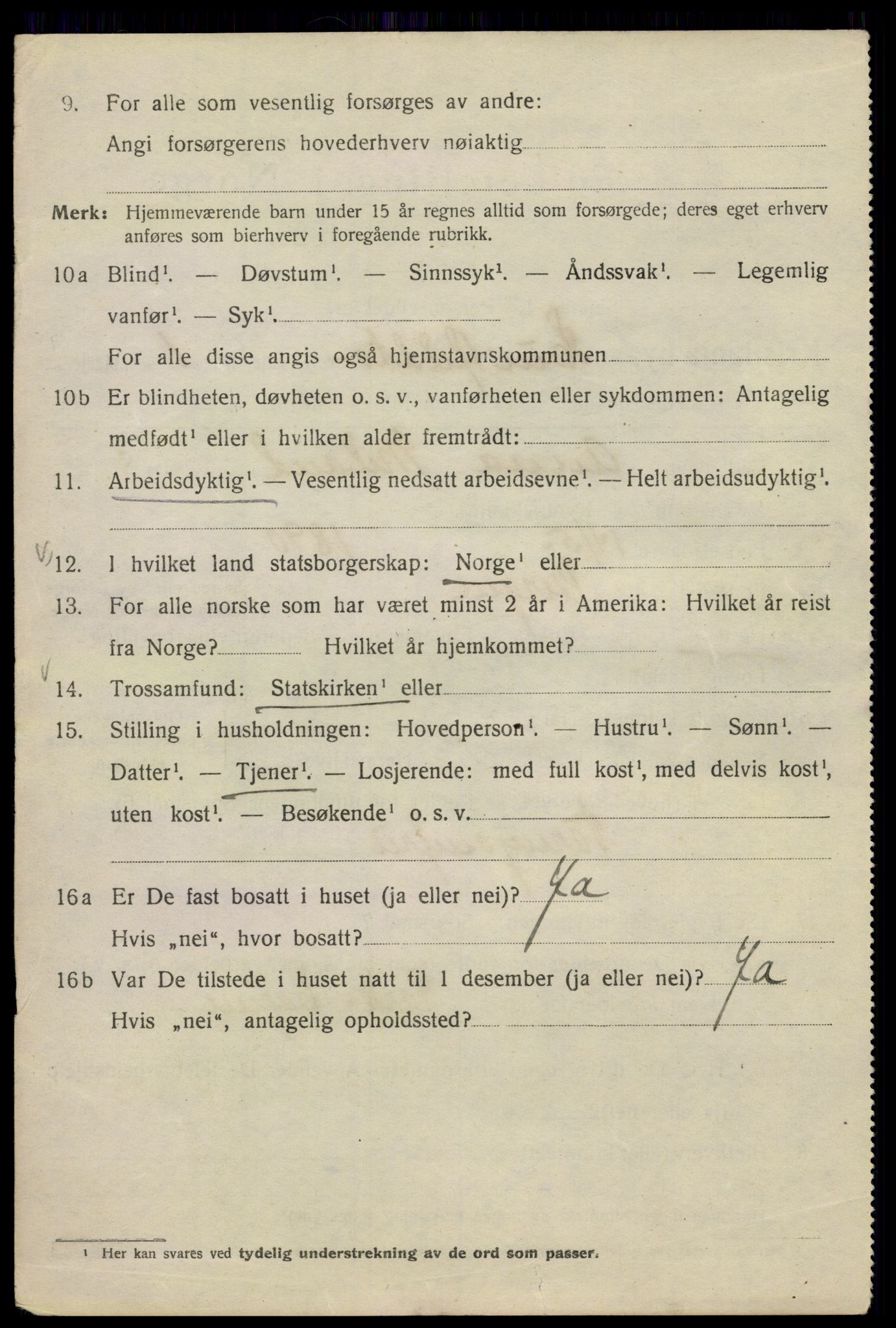 SAO, 1920 census for Kristiania, 1920, p. 299332