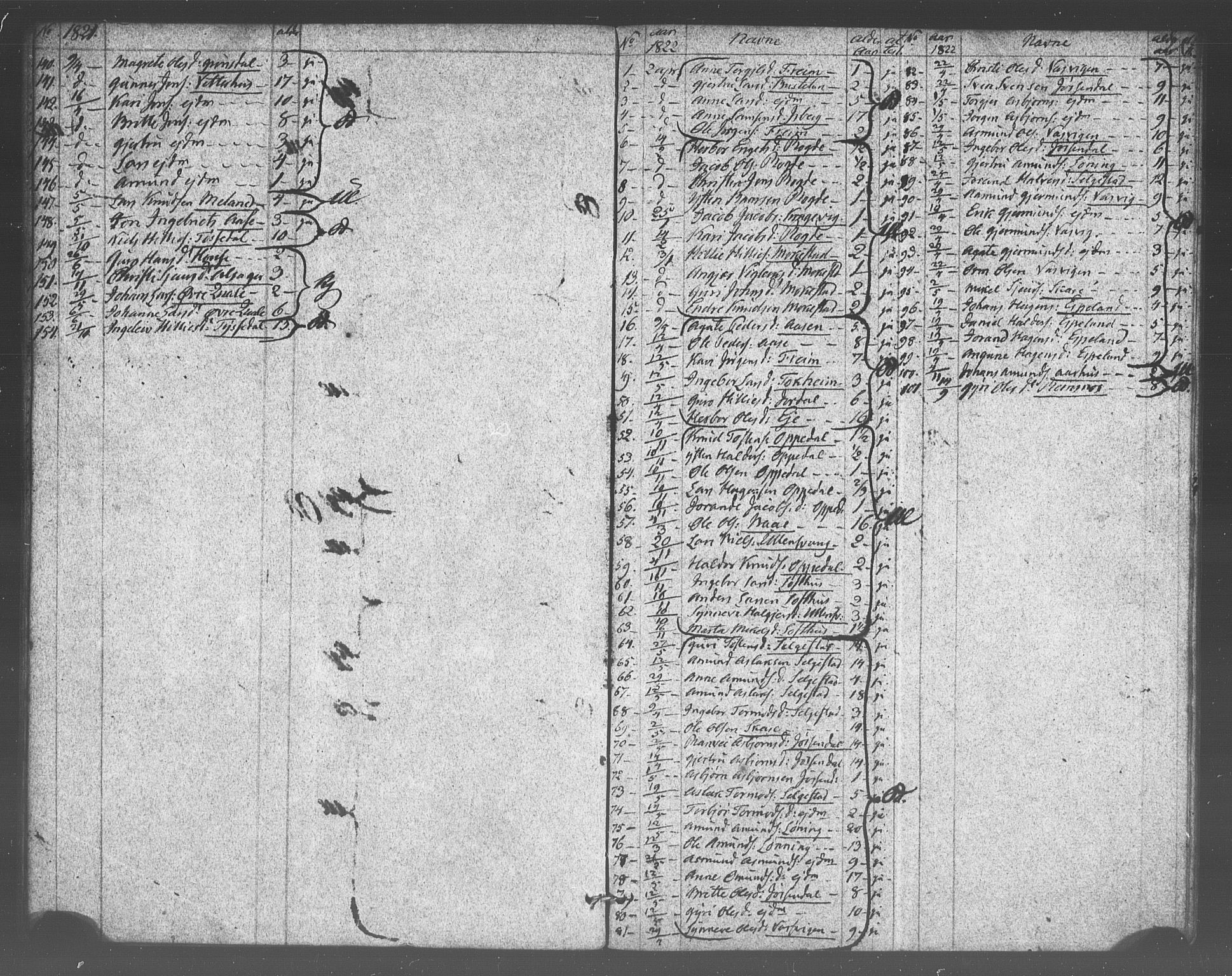 Ullensvang sokneprestembete, SAB/A-78701/H/Haa: Parish register (official) no. A 17, 1803-1839, p. 21