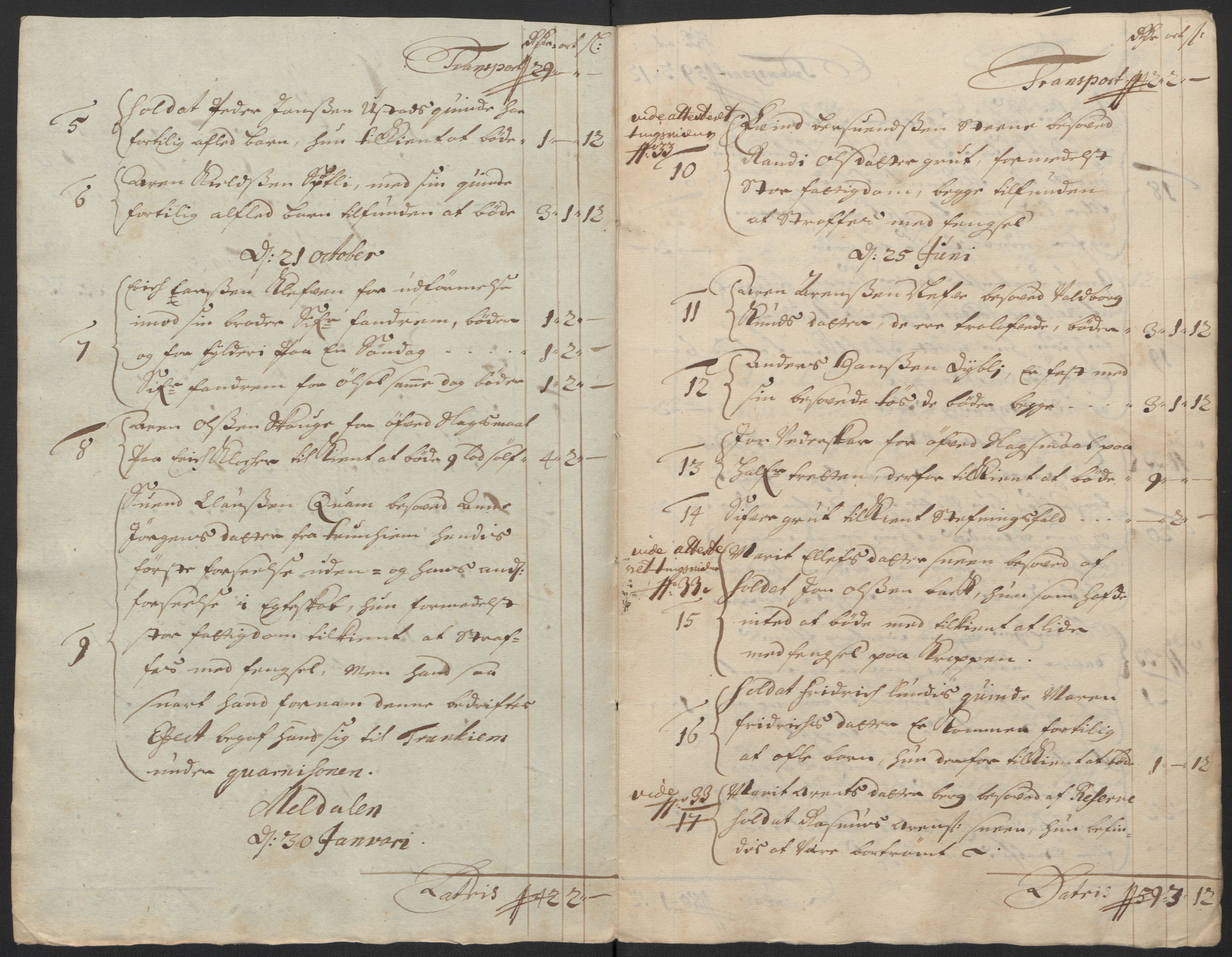 Rentekammeret inntil 1814, Reviderte regnskaper, Fogderegnskap, RA/EA-4092/R60/L3954: Fogderegnskap Orkdal og Gauldal, 1704, p. 184