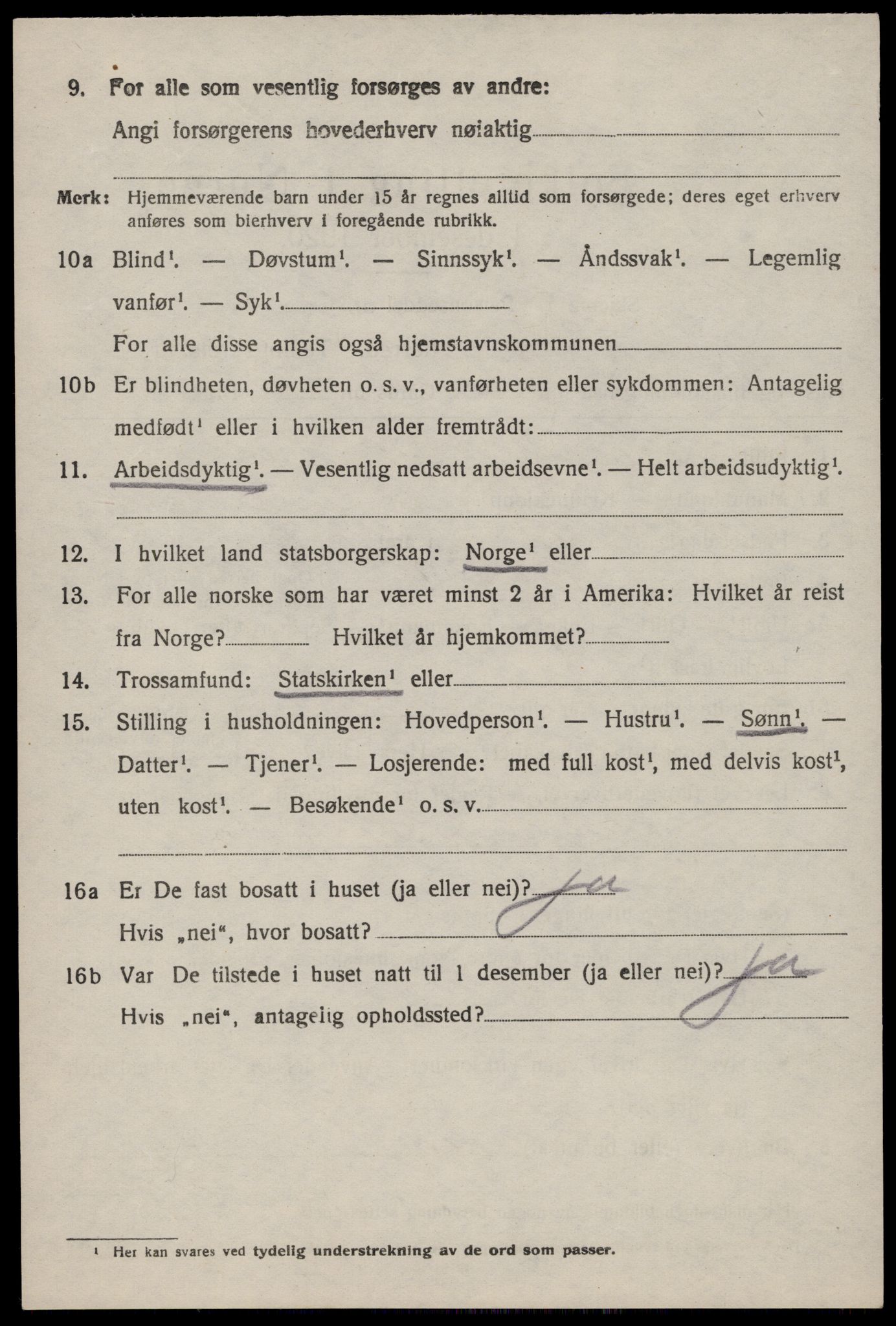 SAST, 1920 census for Fister, 1920, p. 1098