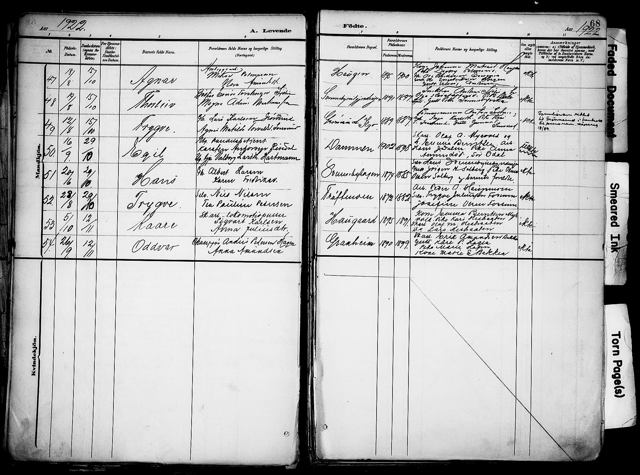 Nord-Odal prestekontor, AV/SAH-PREST-032/H/Ha/Haa/L0007: Parish register (official) no. 7, 1902-1926, p. 68