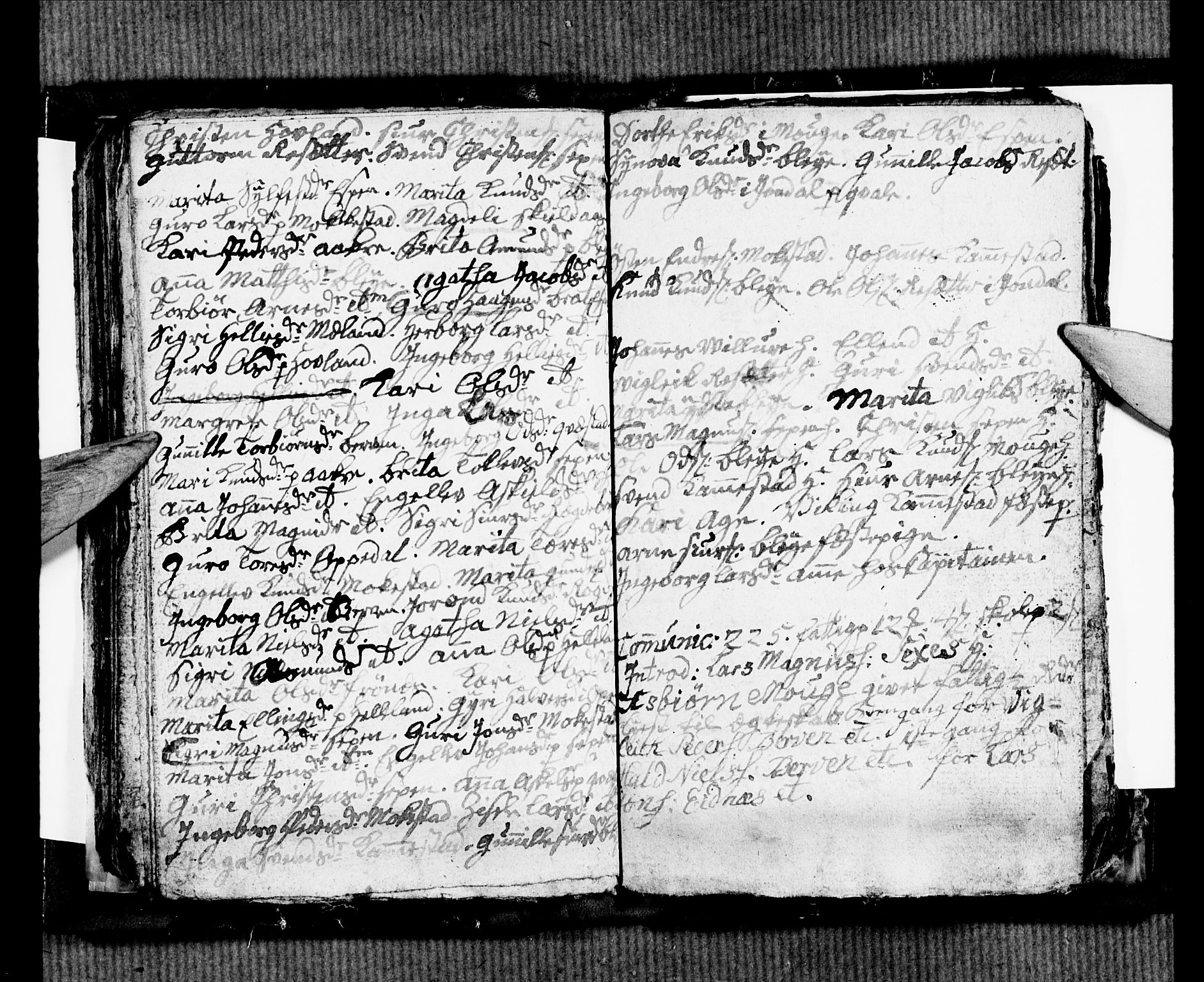Ullensvang sokneprestembete, SAB/A-78701/H/Hab: Parish register (copy) no. B 4, 1775-1778, p. 76-77