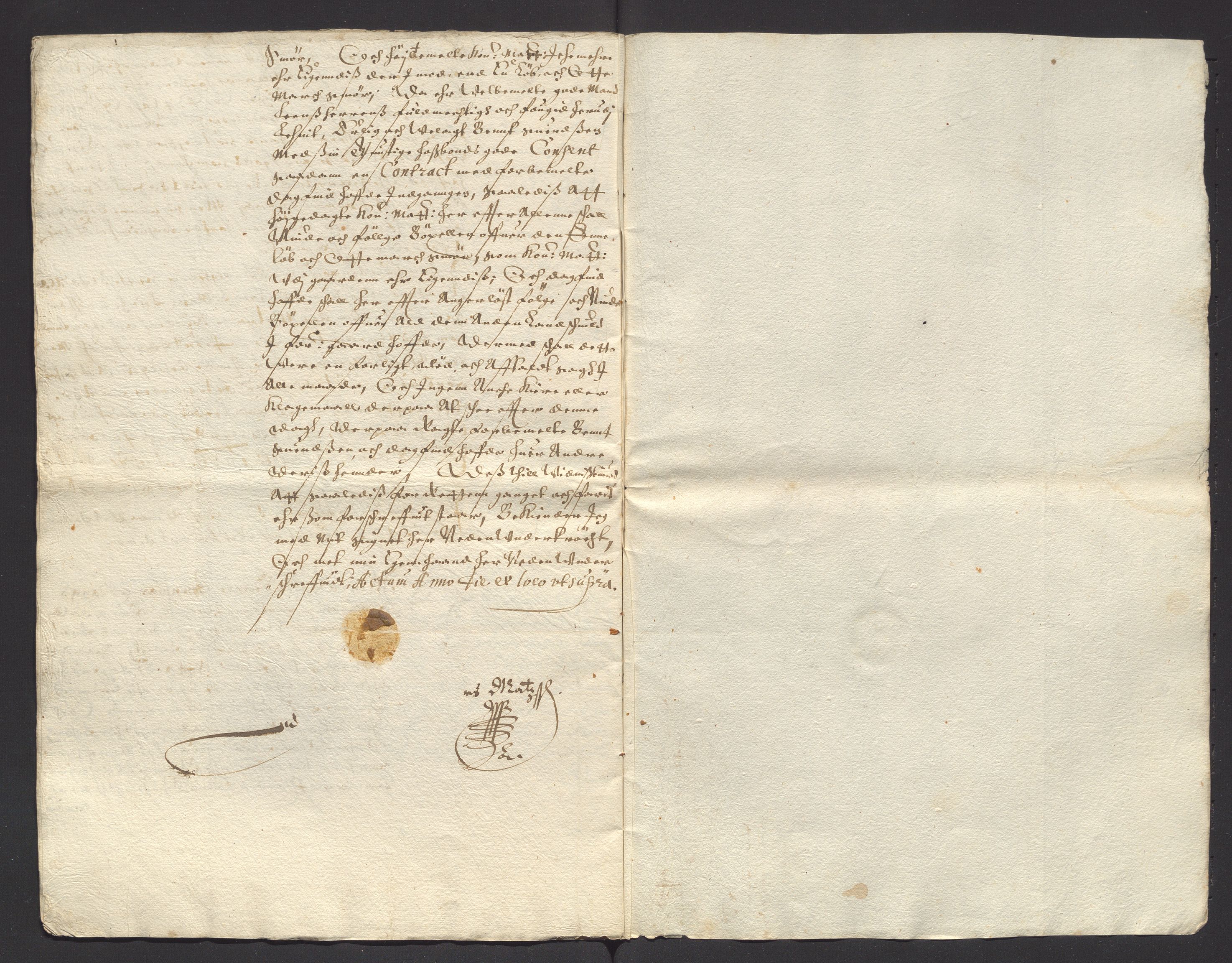 Stavanger len, AV/SAST-A-101870/Oa/L0016: Dommer, brev m.m., 1615-1644, p. 285