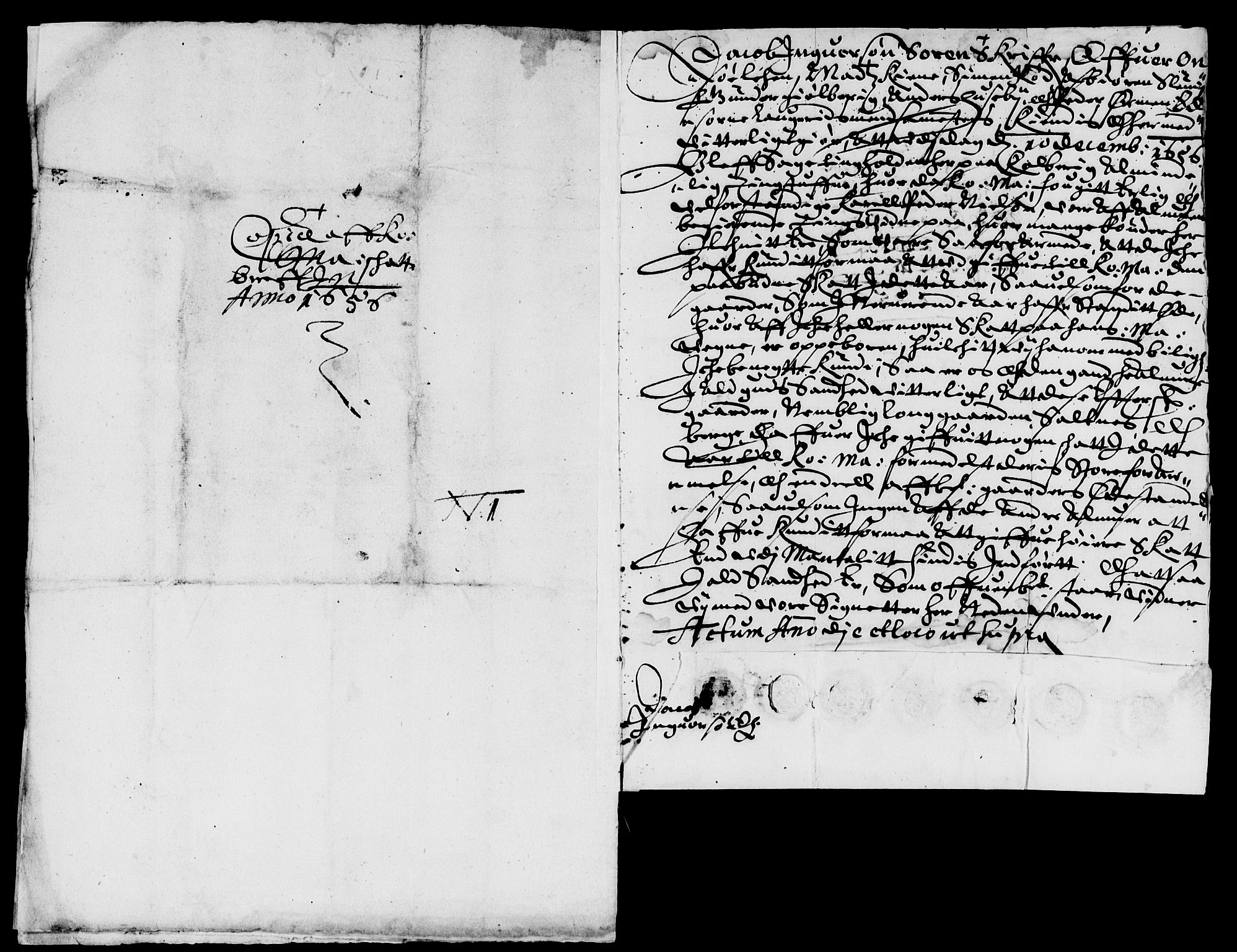 Rentekammeret inntil 1814, Reviderte regnskaper, Lensregnskaper, AV/RA-EA-5023/R/Rb/Rbe/L0004: Onsøy len, 1656-1674