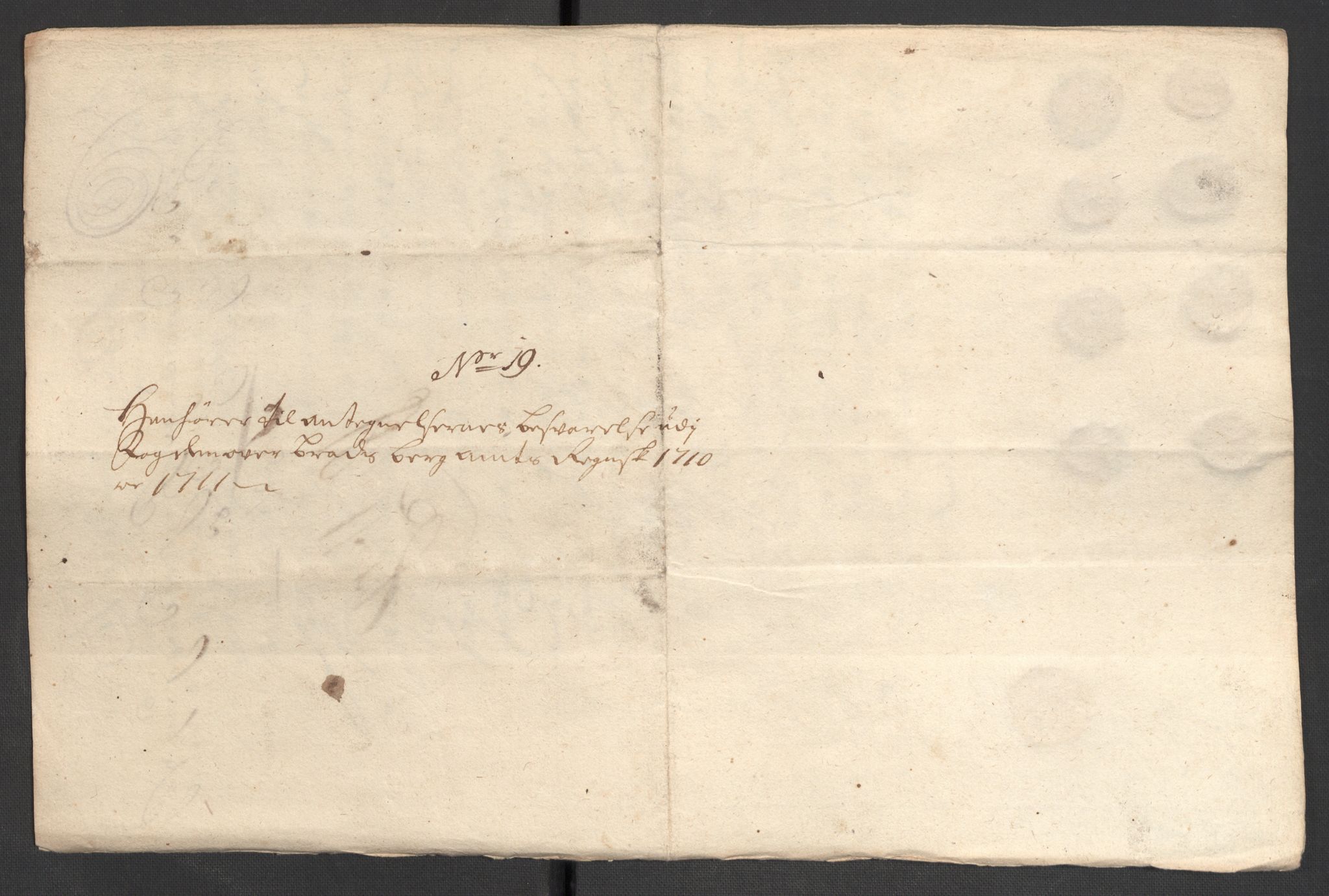 Rentekammeret inntil 1814, Reviderte regnskaper, Fogderegnskap, AV/RA-EA-4092/R36/L2122: Fogderegnskap Øvre og Nedre Telemark og Bamble, 1710-1711, p. 146