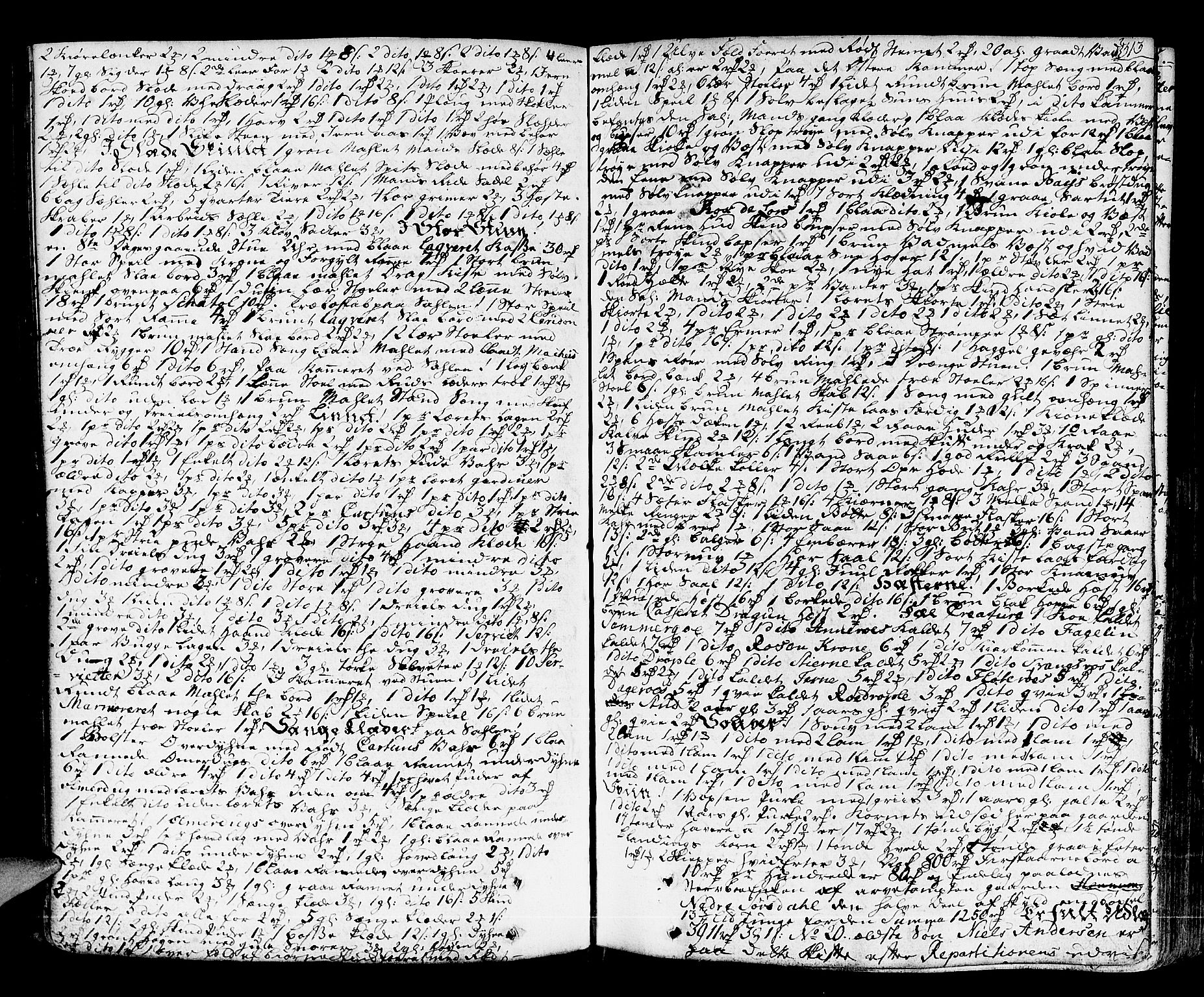 Lier, Røyken og Hurum sorenskriveri, AV/SAKO-A-89/H/Hc/L0005: Skifteprotokoll, 1760-1774, p. 312b-313a