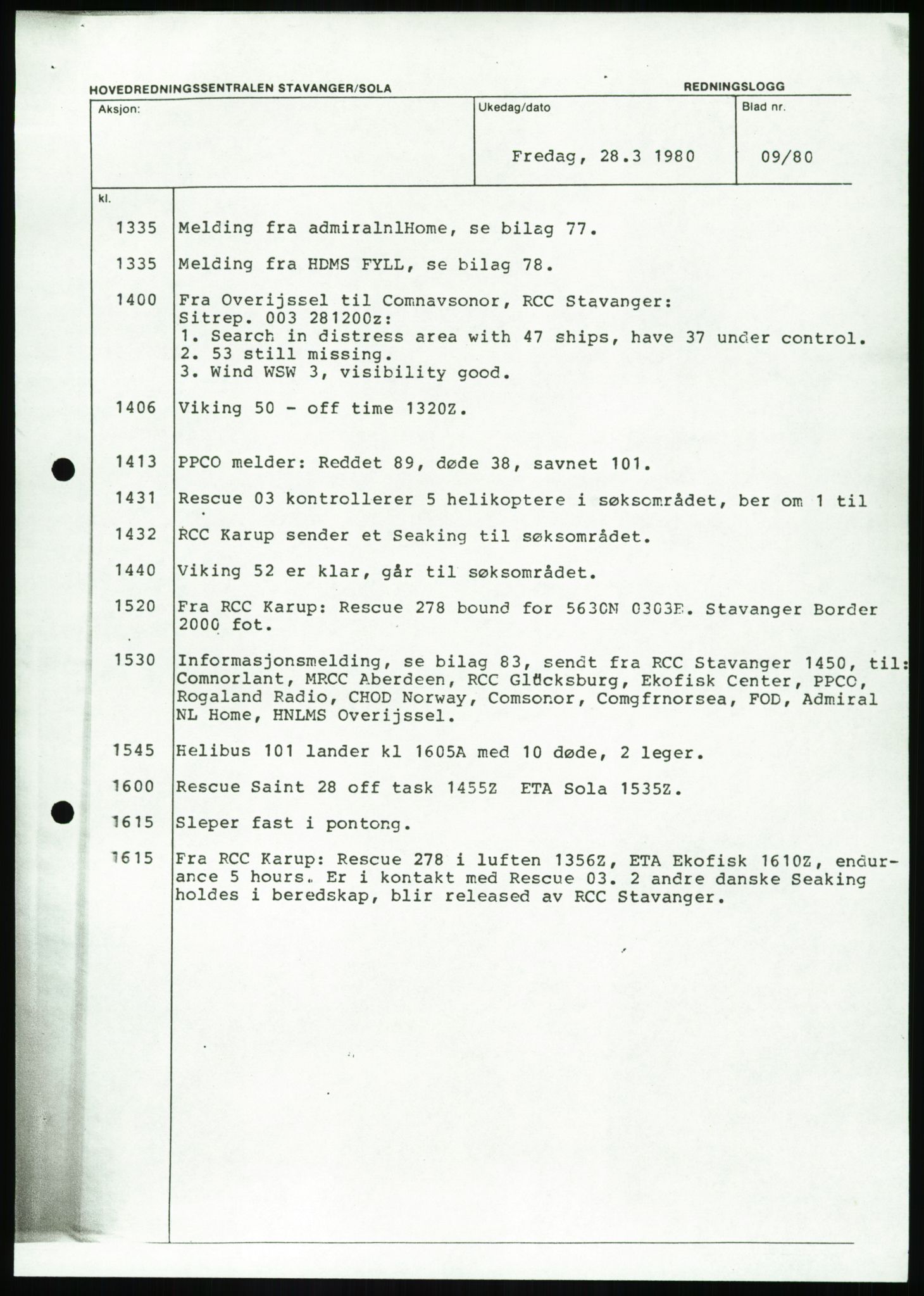 Justisdepartementet, Granskningskommisjonen ved Alexander Kielland-ulykken 27.3.1980, AV/RA-S-1165/D/L0017: P Hjelpefartøy (Doku.liste + P1-P6 av 6)/Q Hovedredningssentralen (Q0-Q27 av 27), 1980-1981, p. 550