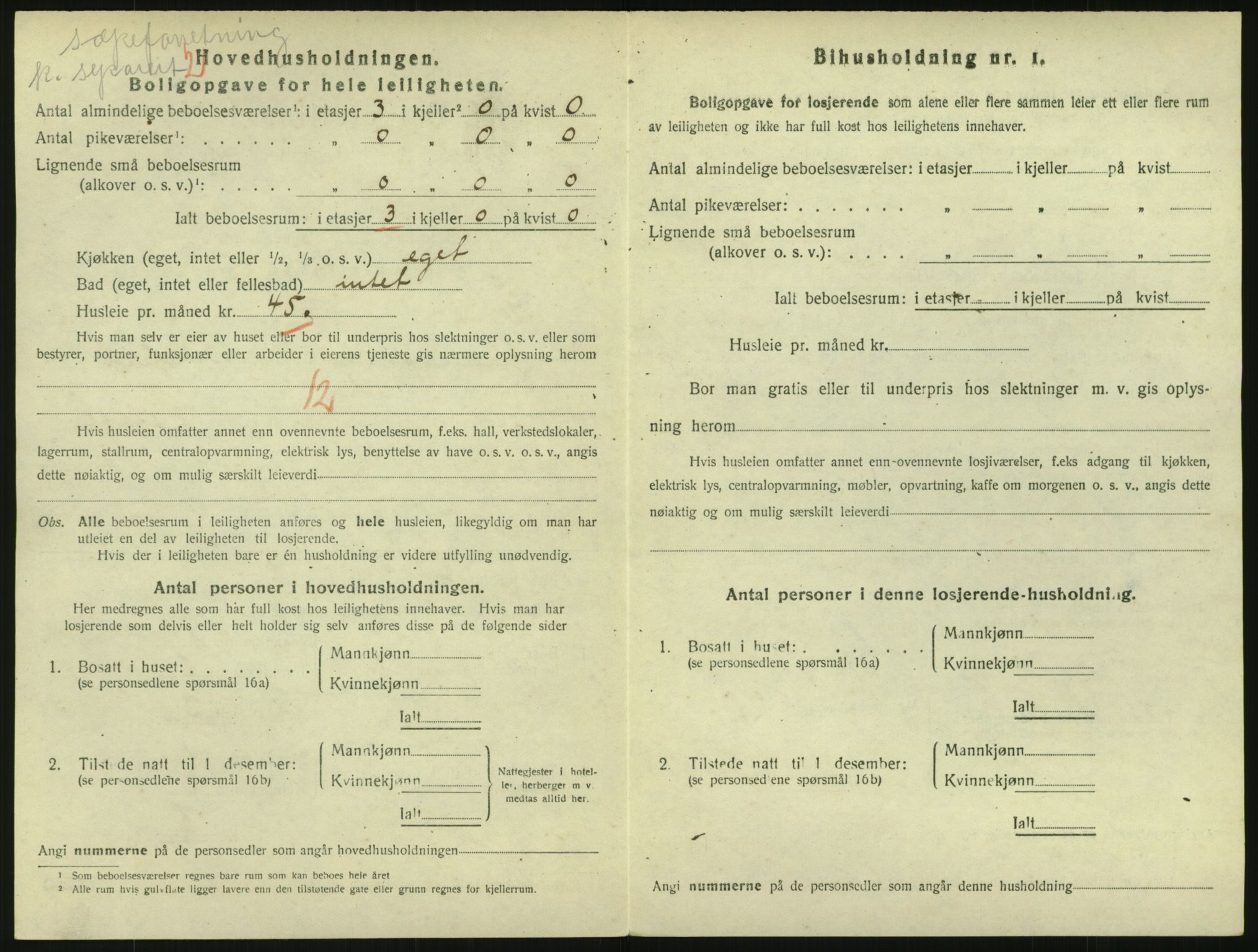 SAO, 1920 census for Kristiania, 1920, p. 99272