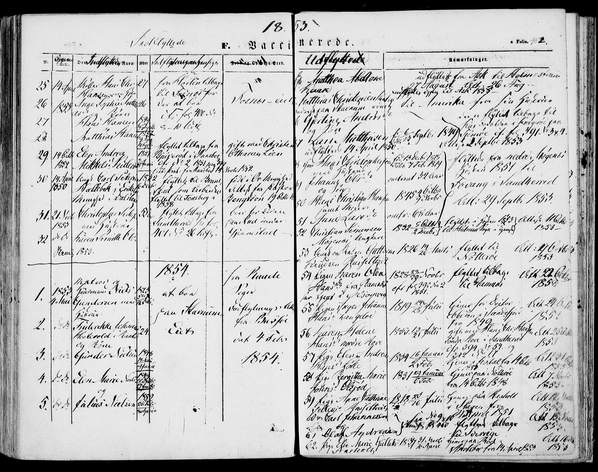 Stokke kirkebøker, AV/SAKO-A-320/F/Fa/L0007: Parish register (official) no. I 7, 1844-1857, p. 462