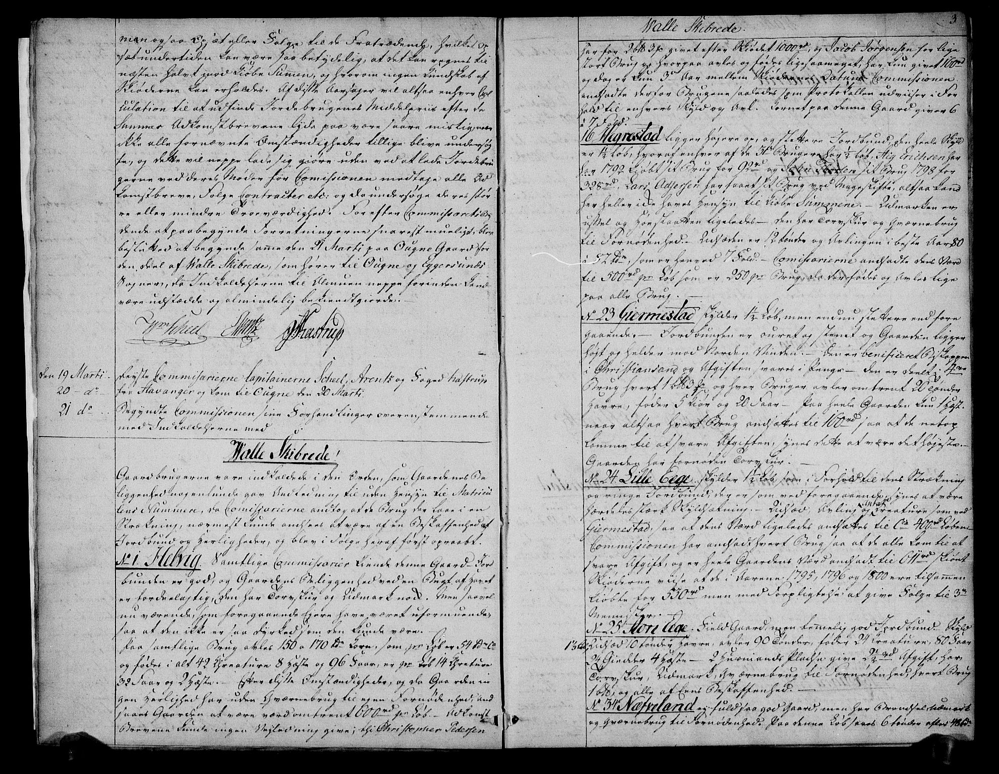 Rentekammeret inntil 1814, Realistisk ordnet avdeling, AV/RA-EA-4070/N/Ne/Nea/L0096: Jæren og Dalane fogderi. Deliberasjonsprotokoll, 1803, p. 4