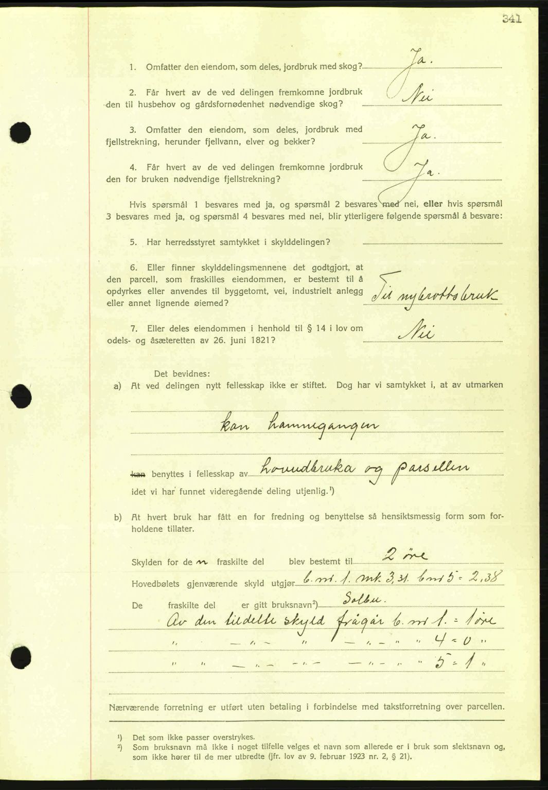 Nordmøre sorenskriveri, AV/SAT-A-4132/1/2/2Ca: Mortgage book no. A82, 1937-1938, Diary no: : 2480/1937