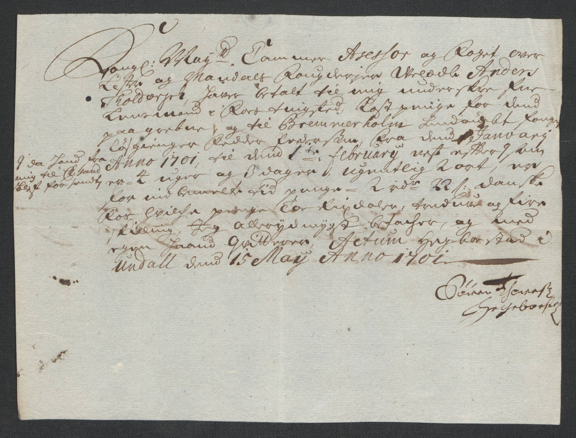 Rentekammeret inntil 1814, Reviderte regnskaper, Fogderegnskap, AV/RA-EA-4092/R43/L2549: Fogderegnskap Lista og Mandal, 1701-1702, p. 171