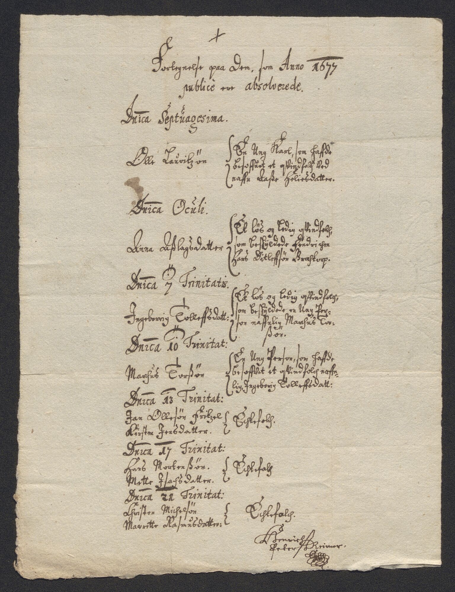 Rentekammeret inntil 1814, Reviderte regnskaper, Byregnskaper, AV/RA-EA-4066/R/Ro/L0316: [O14] Sikt og sakefall, 1662-1693, p. 260