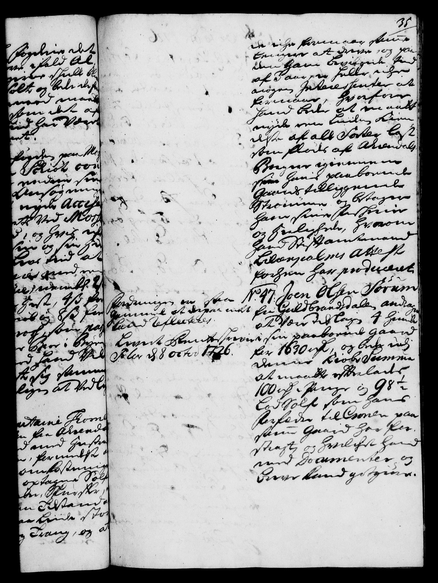 Rentekammeret, Kammerkanselliet, AV/RA-EA-3111/G/Gh/Gha/L0009: Norsk ekstraktmemorialprotokoll (merket RK 53.54), 1726-1728, p. 35