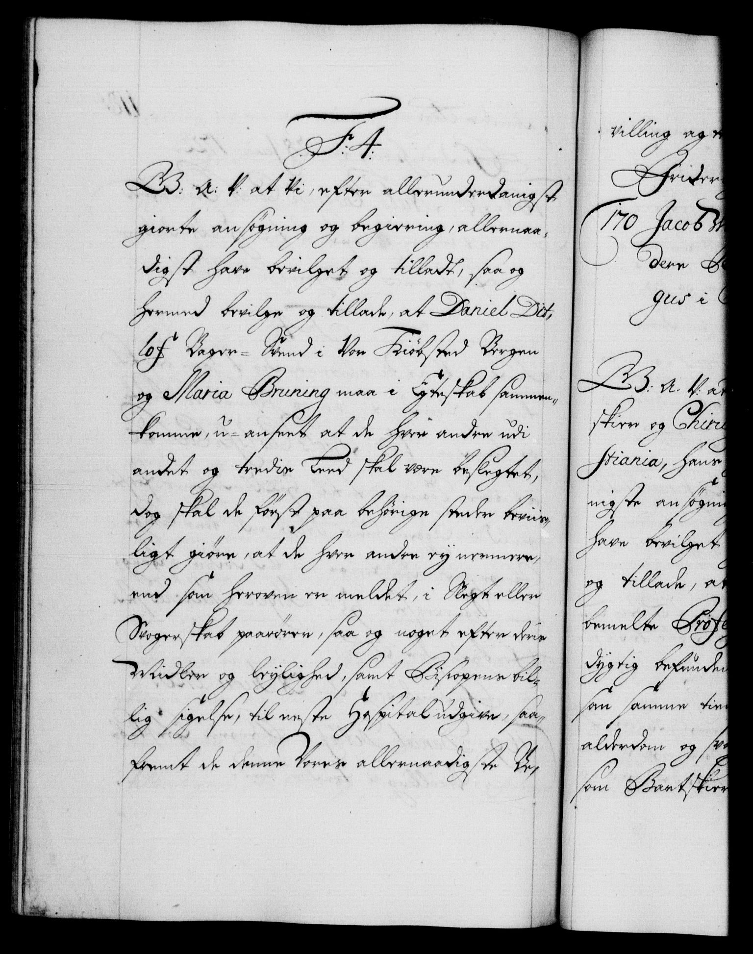 Danske Kanselli 1572-1799, RA/EA-3023/F/Fc/Fca/Fcaa/L0023: Norske registre, 1720-1722, p. 118b