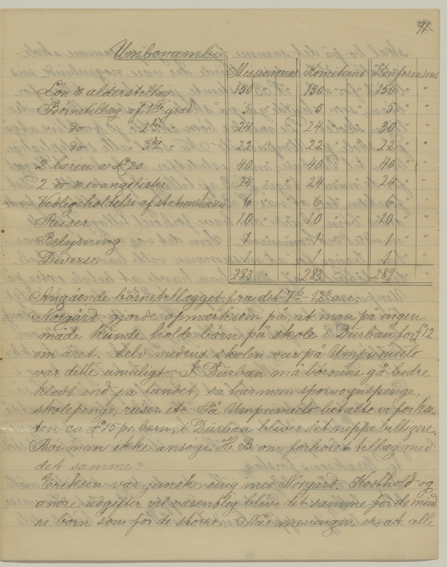 Det Norske Misjonsselskap - hovedadministrasjonen, VID/MA-A-1045/D/Da/Daa/L0042/0007: Konferansereferat og årsberetninger / Konferansereferat fra Sør-Afrika., 1898, p. 91