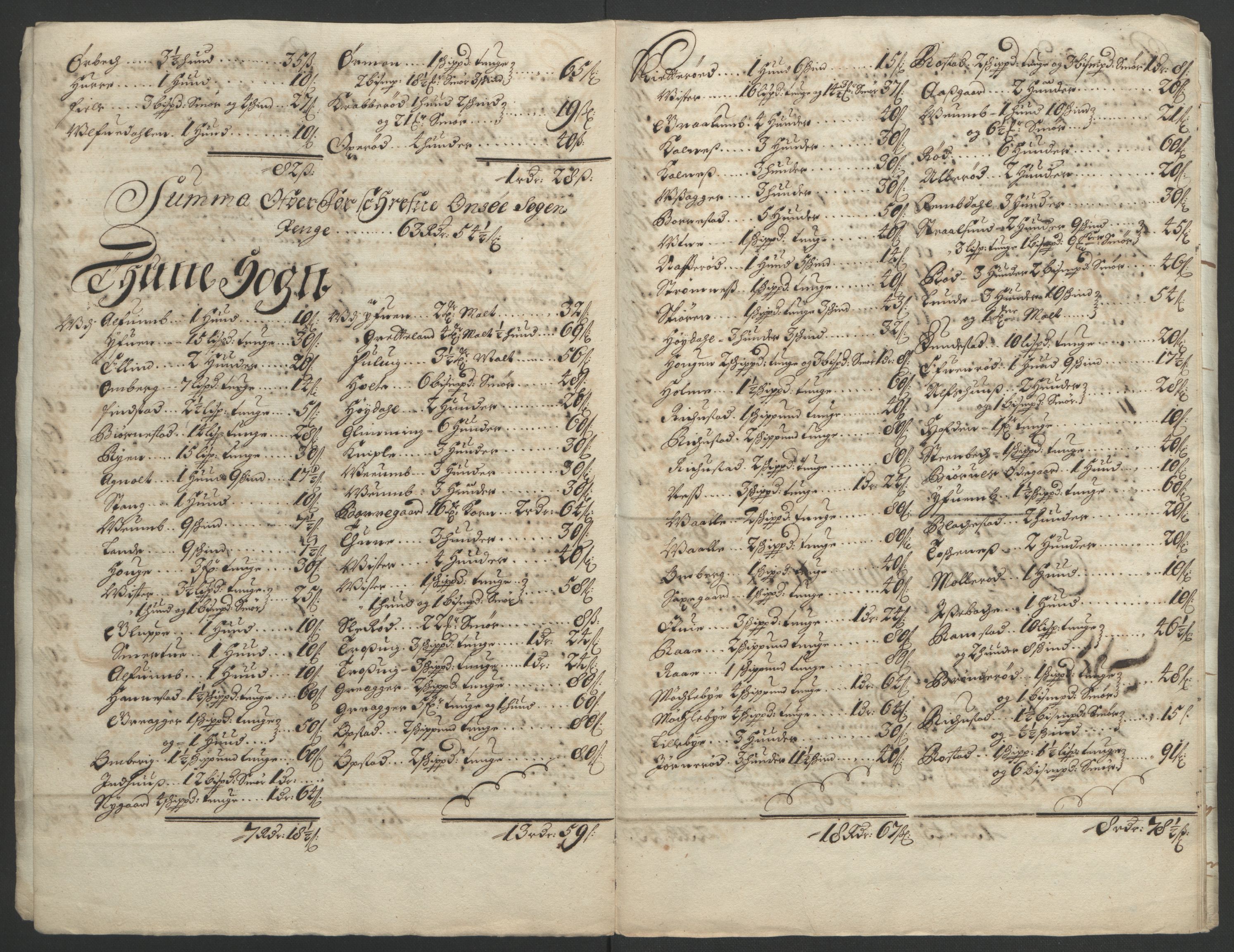 Rentekammeret inntil 1814, Reviderte regnskaper, Fogderegnskap, AV/RA-EA-4092/R03/L0121: Fogderegnskap Onsøy, Tune, Veme og Åbygge fogderi, 1694, p. 233