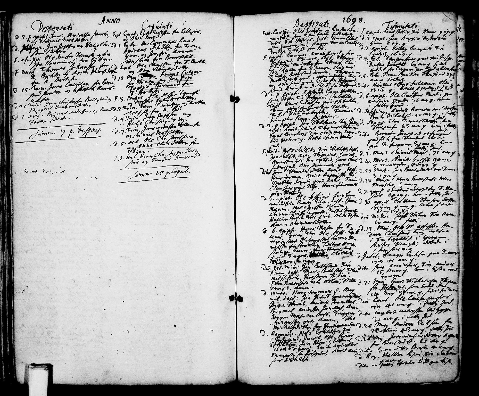 Gjerpen kirkebøker, AV/SAKO-A-265/F/Fa/L0001: Parish register (official) no. I 1, 1681-1746