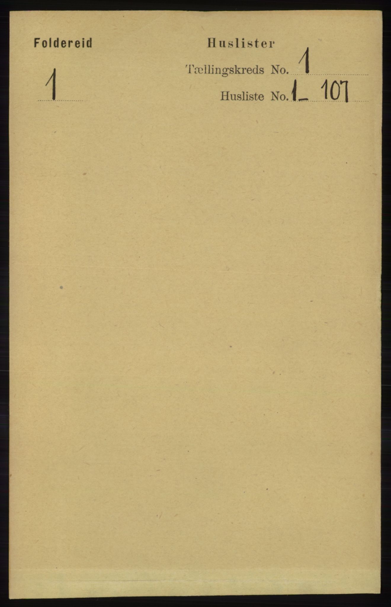 RA, 1891 census for 1753 Foldereid, 1891, p. 12