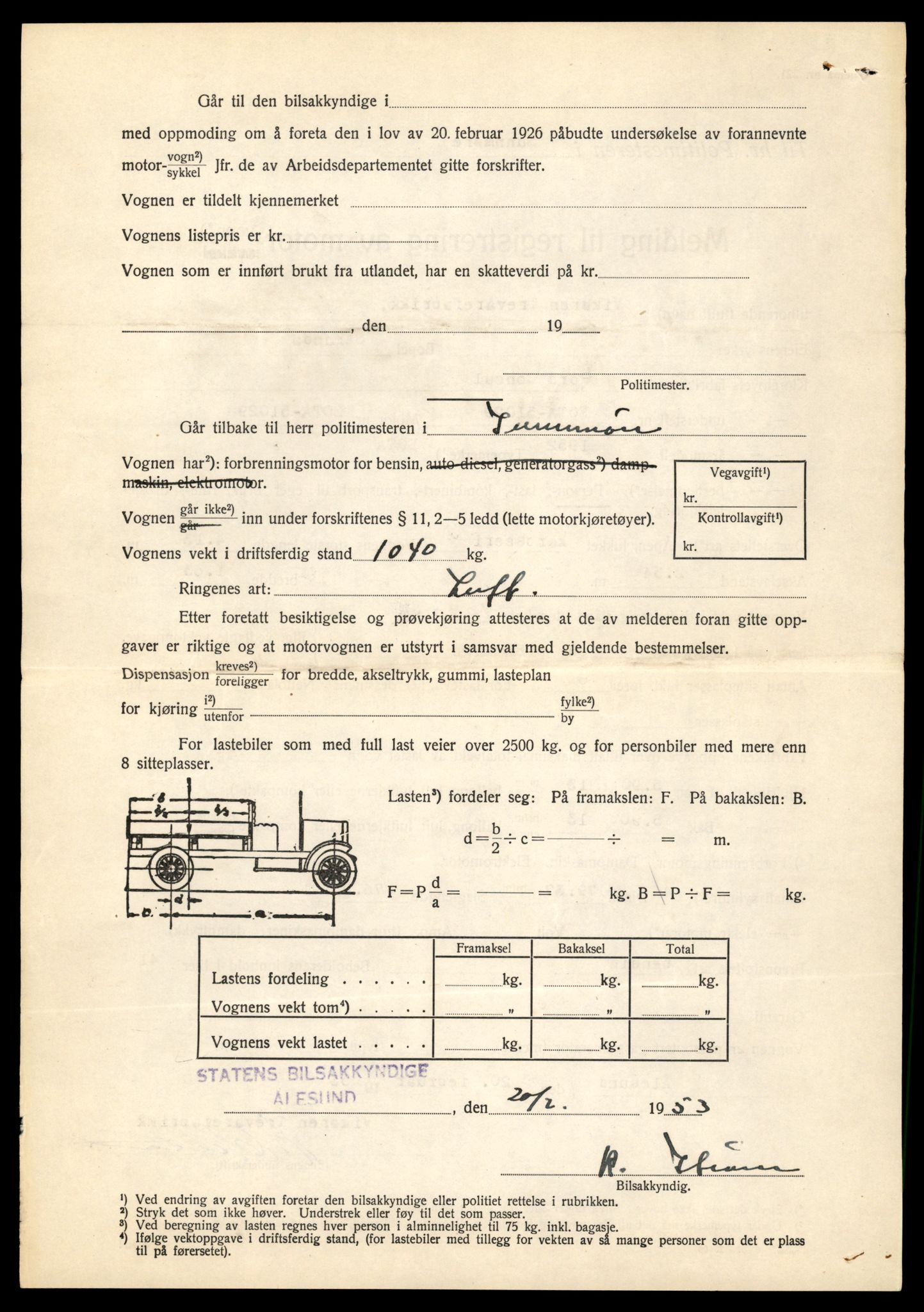 Møre og Romsdal vegkontor - Ålesund trafikkstasjon, AV/SAT-A-4099/F/Fe/L0042: Registreringskort for kjøretøy T 13906 - T 14079, 1927-1998, p. 3082