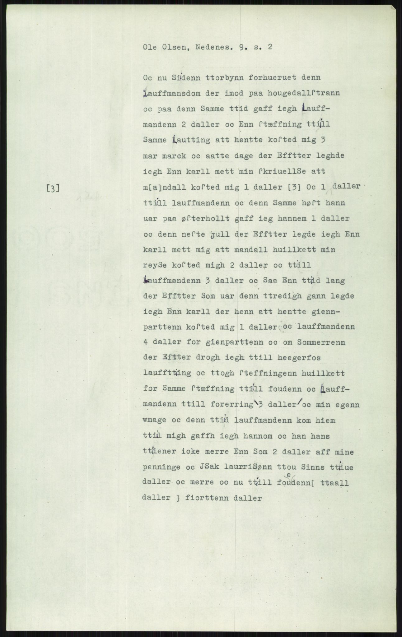 Samlinger til kildeutgivelse, Diplomavskriftsamlingen, AV/RA-EA-4053/H/Ha, p. 3004