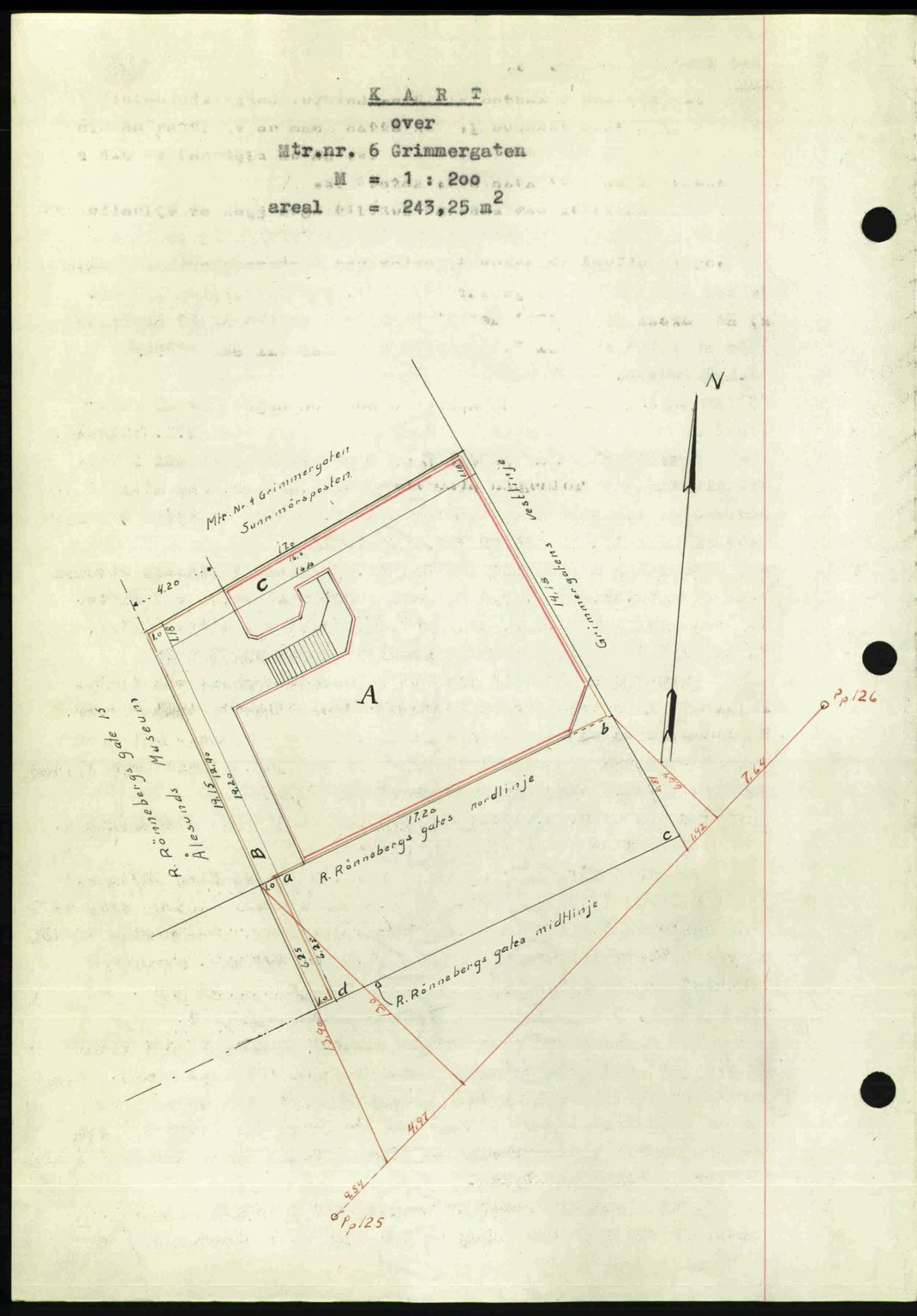 Ålesund byfogd, AV/SAT-A-4384: Mortgage book no. 37A (1), 1947-1949, Diary no: : 144/1947